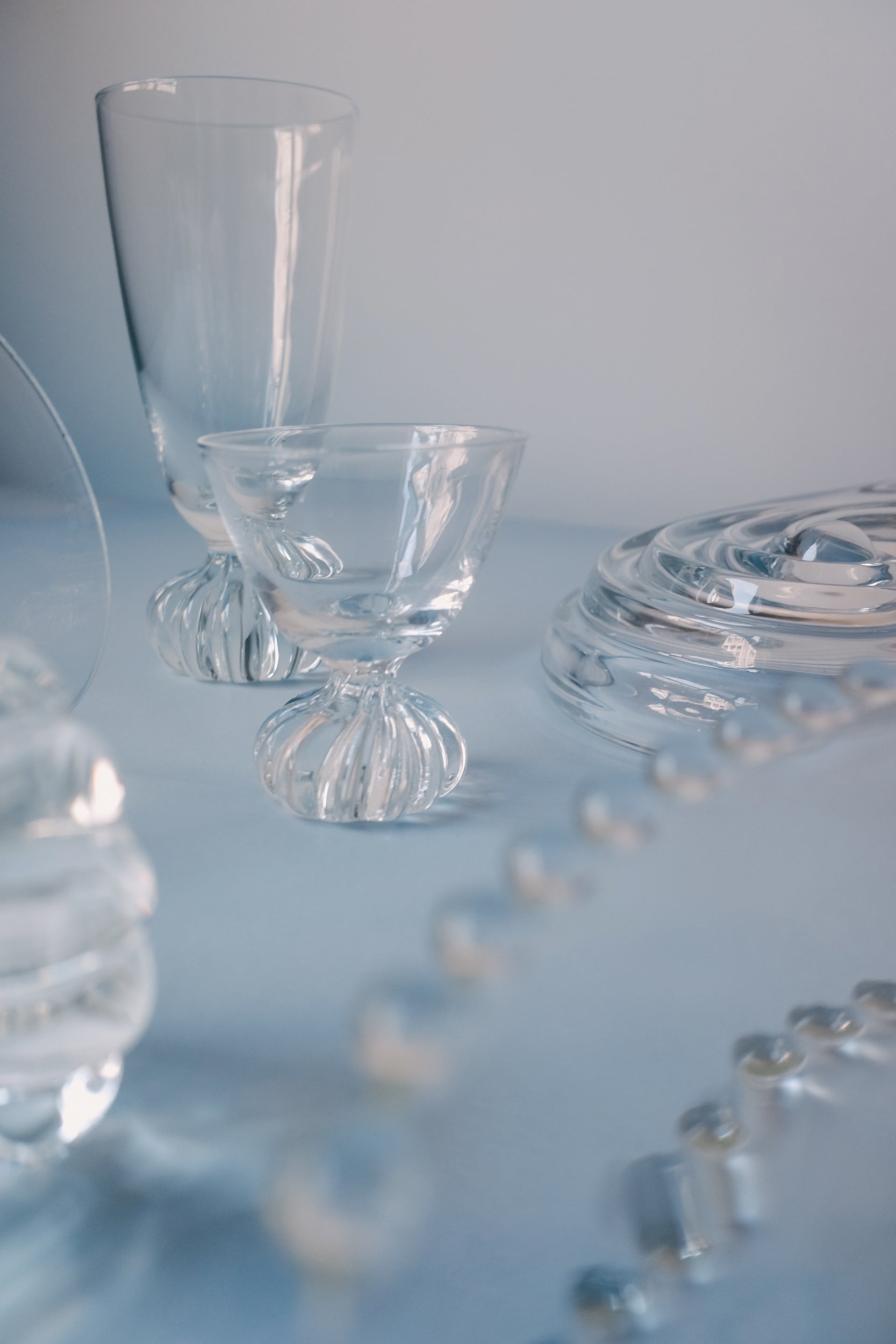 Vintage glassware