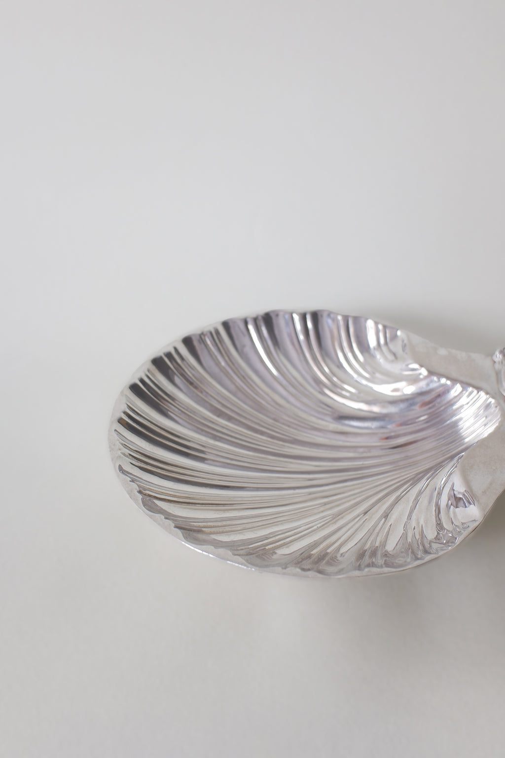 Vintage 精緻貝殼鍍銀盤