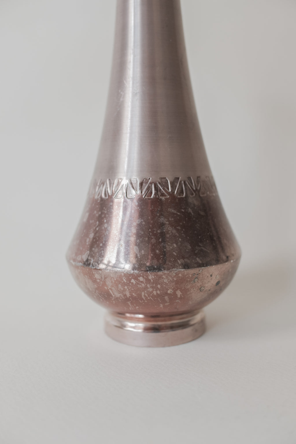 Vintage 雕紋鍍銀花器