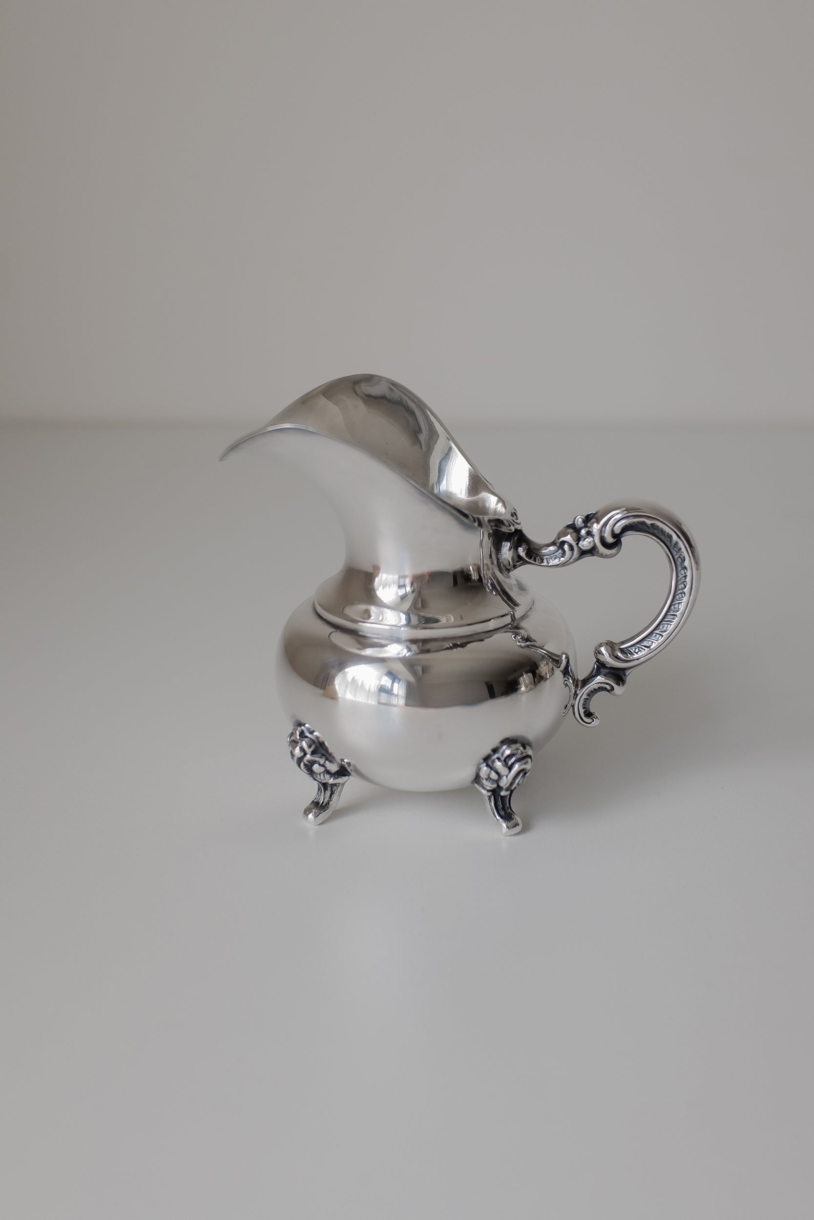 Vintage 鍍銀雕花小銀器