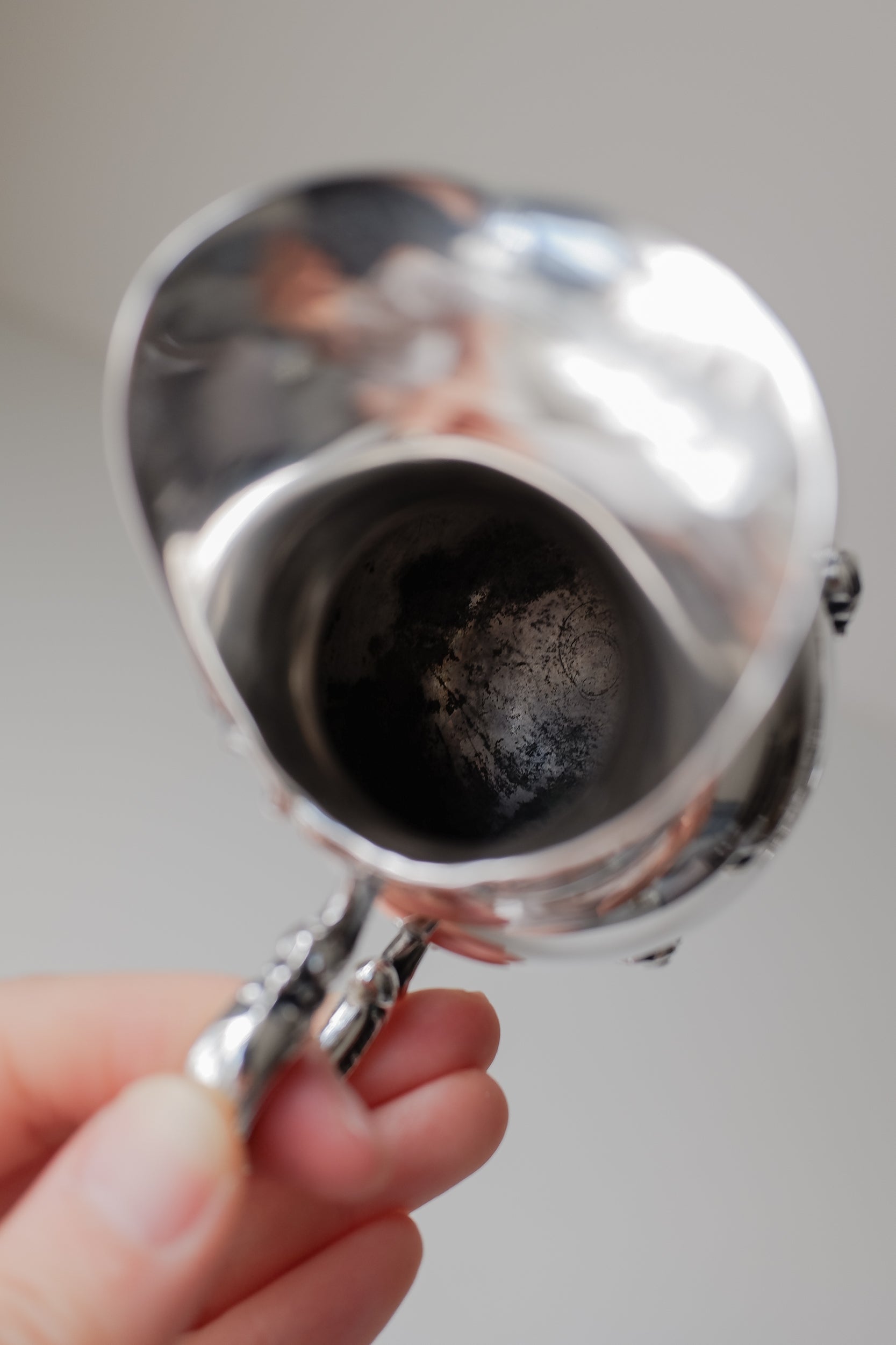 Vintage 鍍銀雕花小銀器