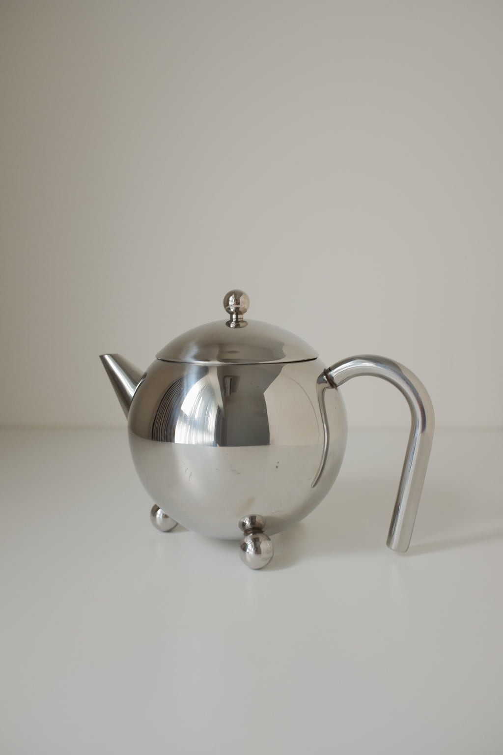 Vintage MCM鏡面球體茶壺