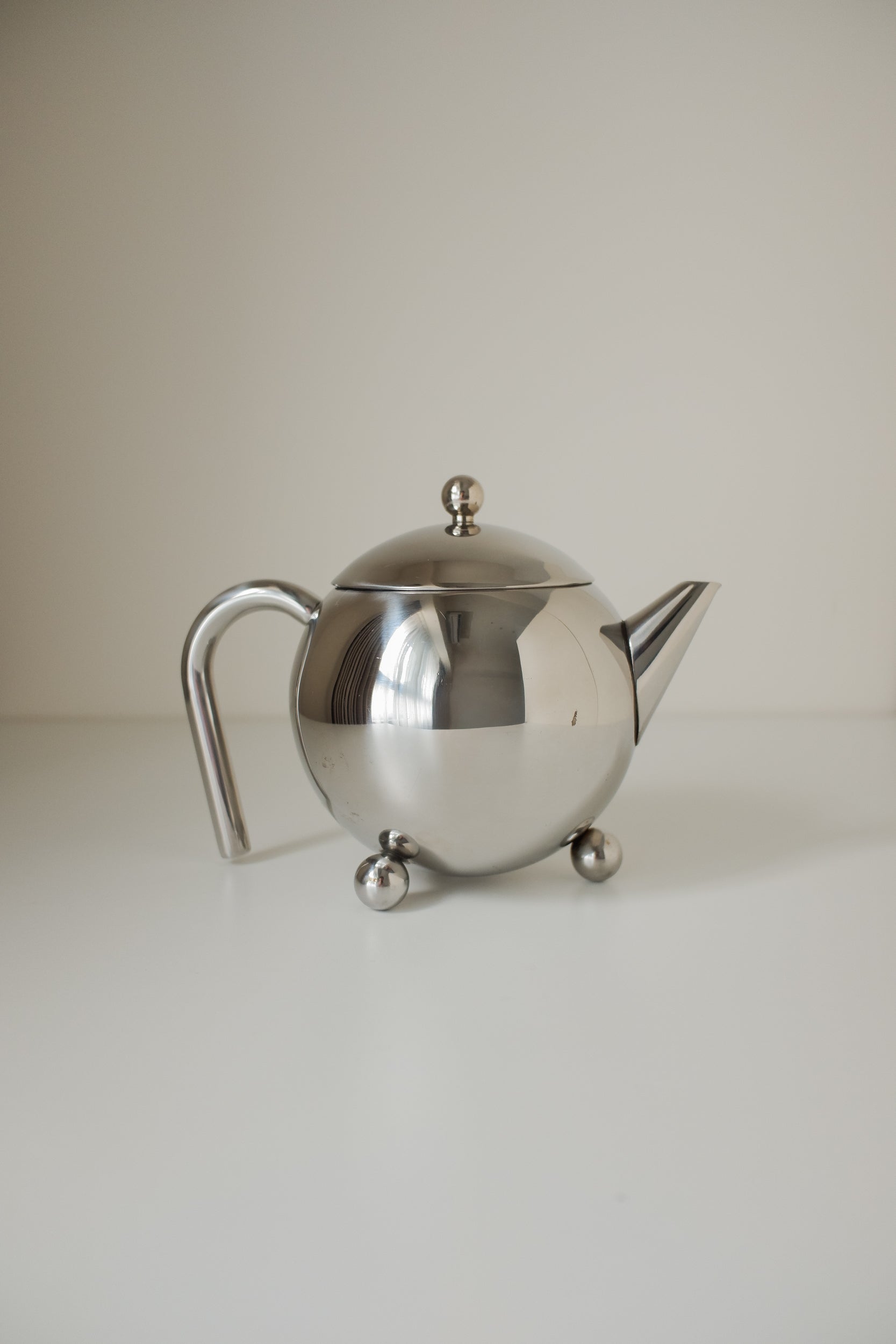 Vintage MCM鏡面球體茶壺