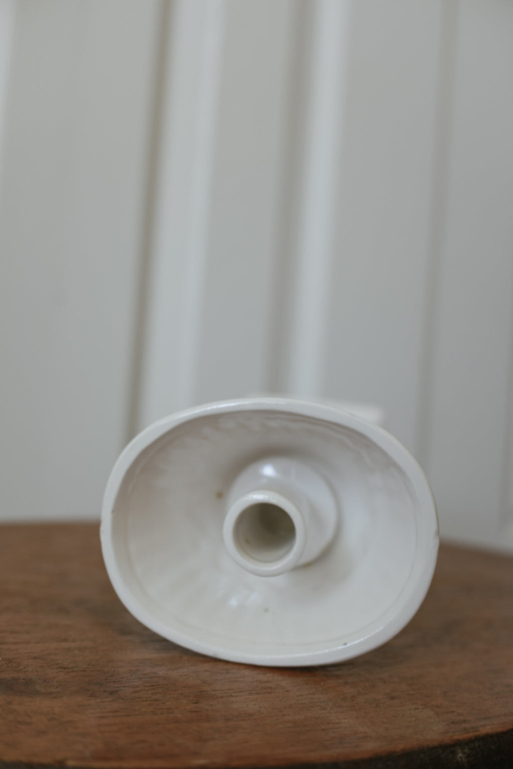 Vintage 白瓷小天使花瓶燭台