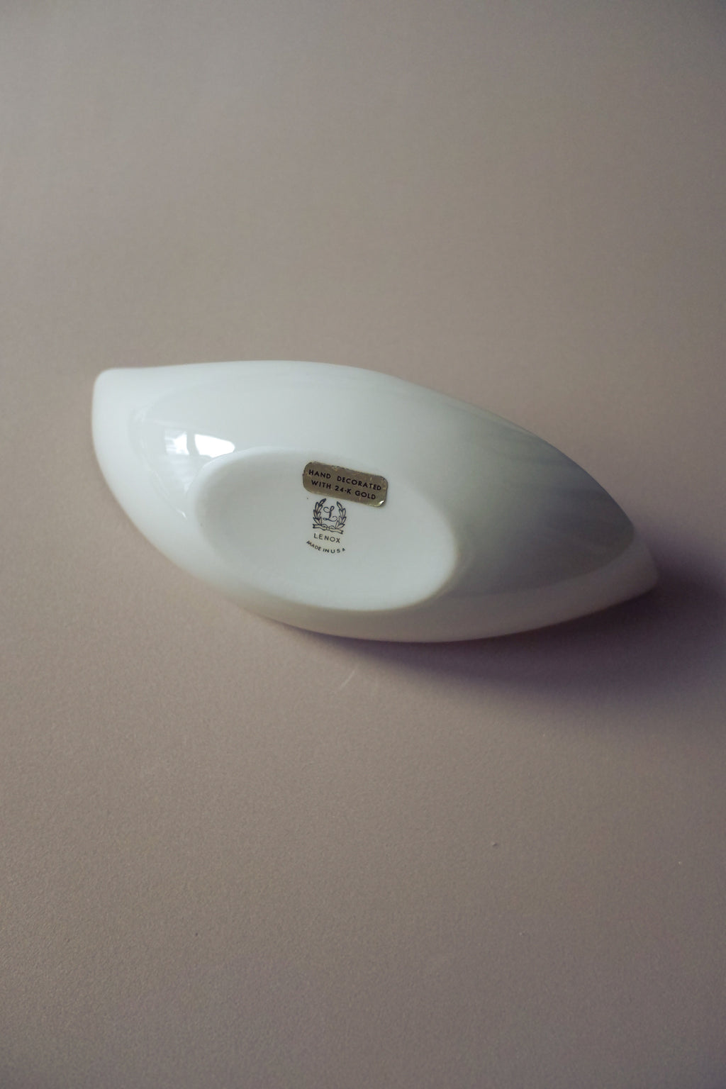 Vintage Lenox 古董流線陶瓷盤