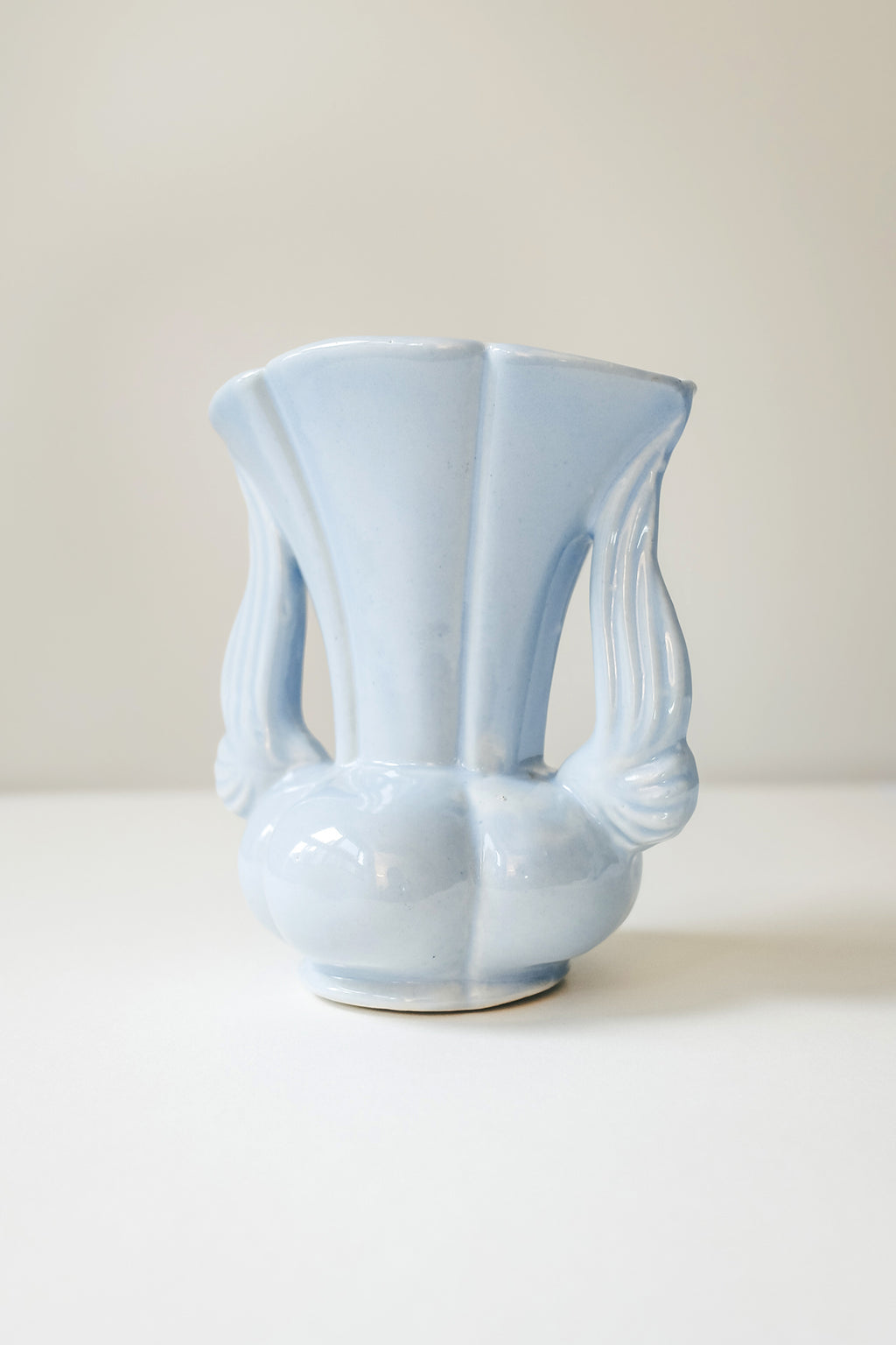 Vintage Baby Blue雙翼花器