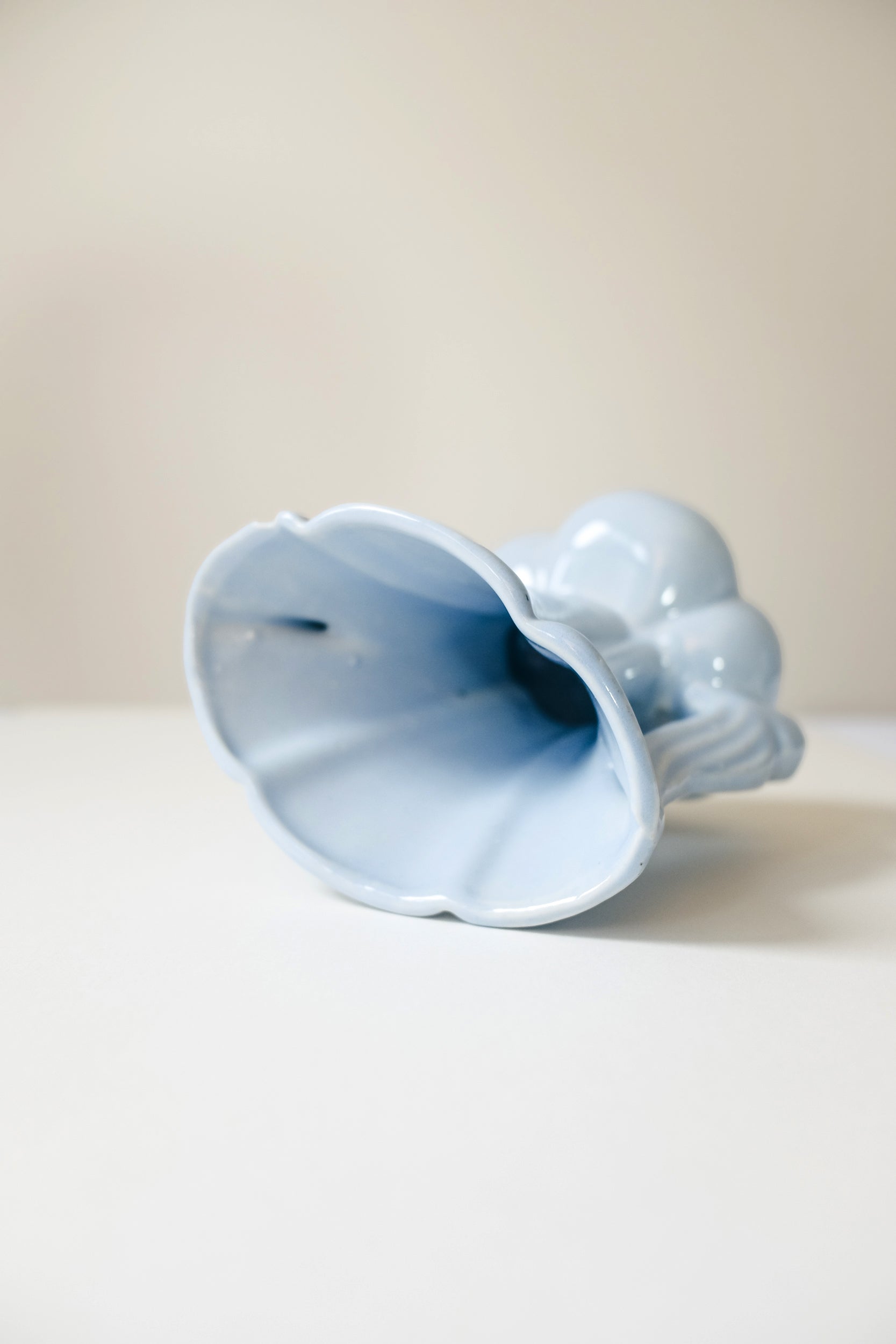 Vintage Baby Blue雙翼花器