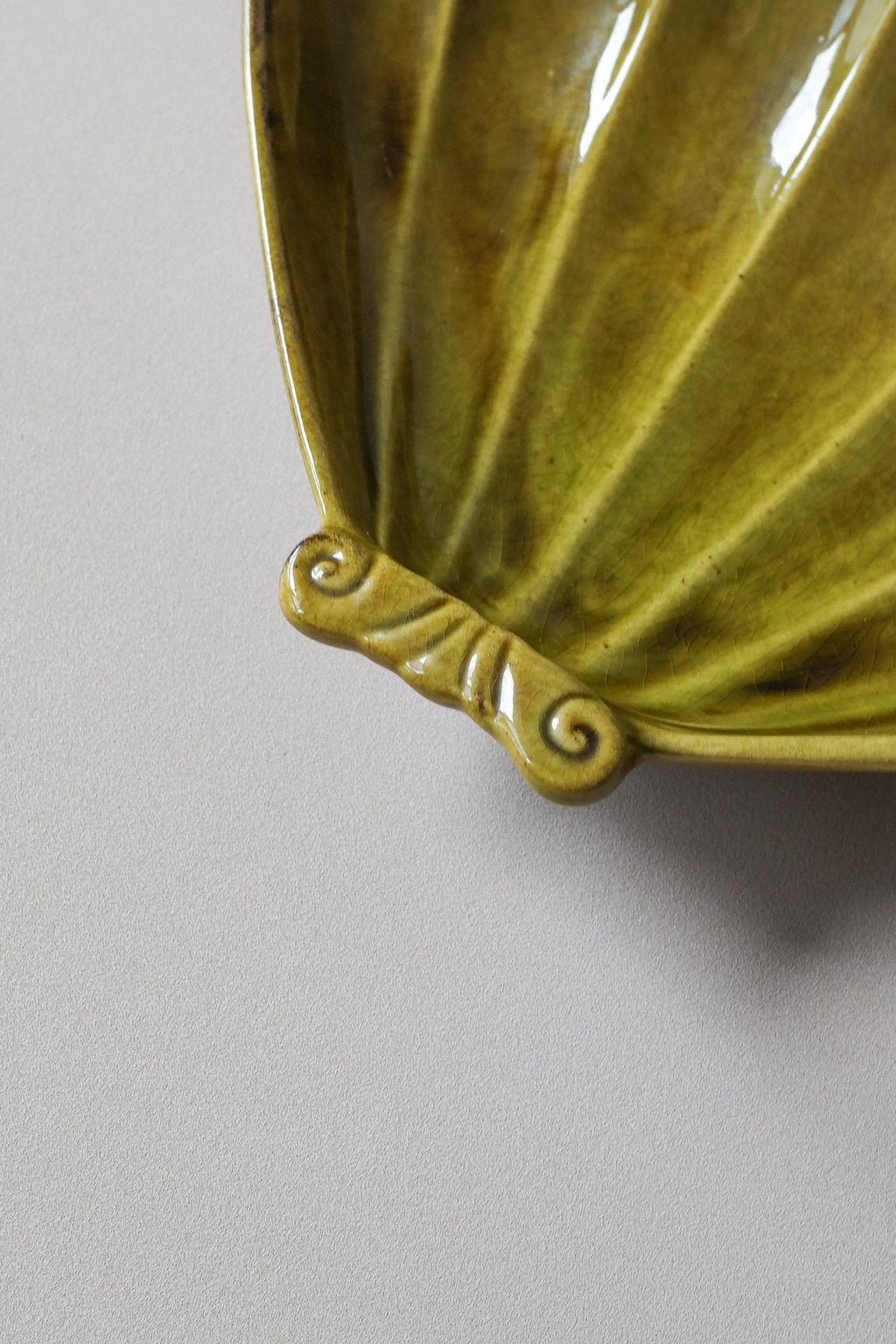 Vintage 貝殼陶瓷盤(2色)