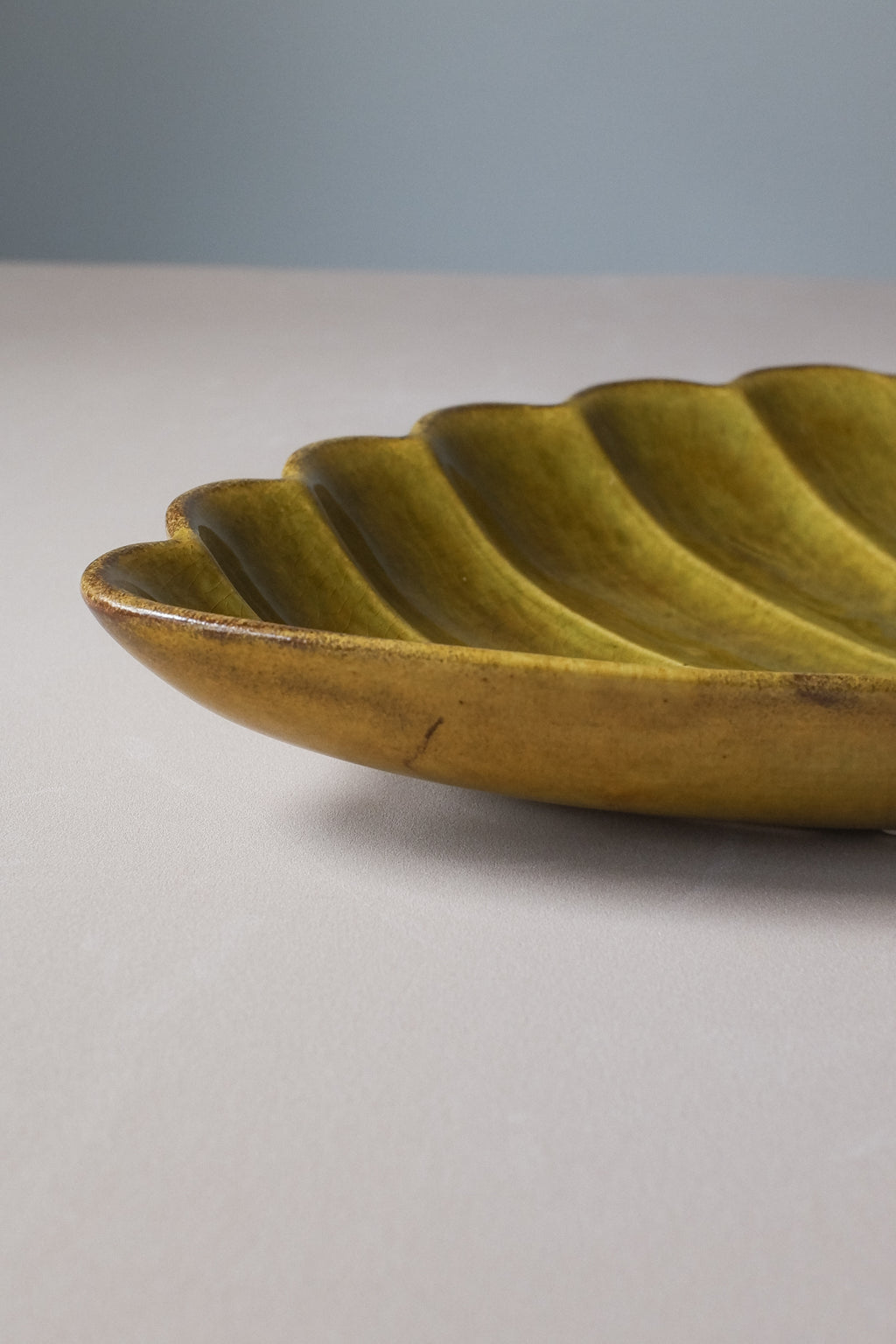 Vintage 貝殼陶瓷盤(2色)