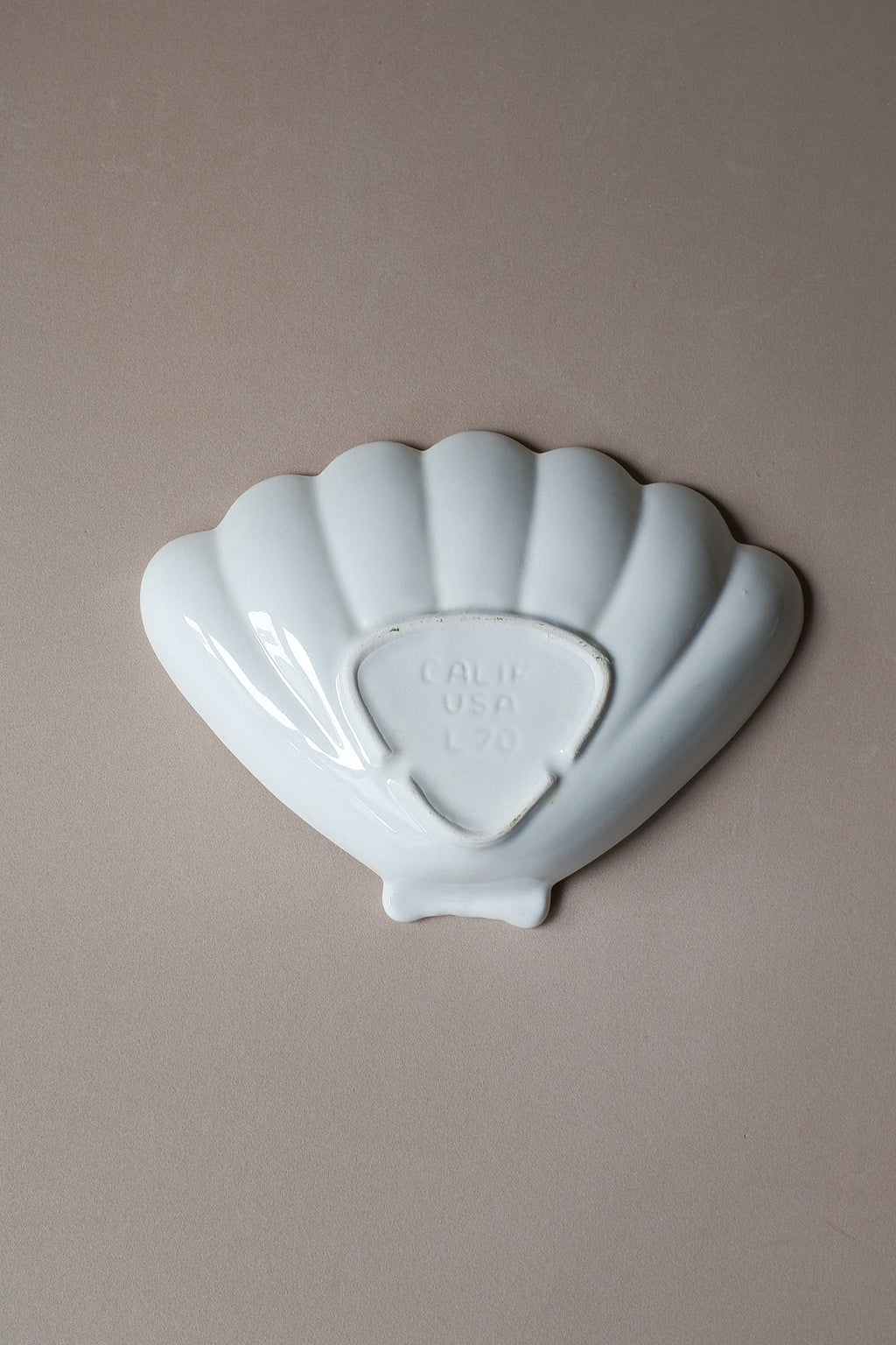 Vintage 貝殼陶瓷盤(2色)