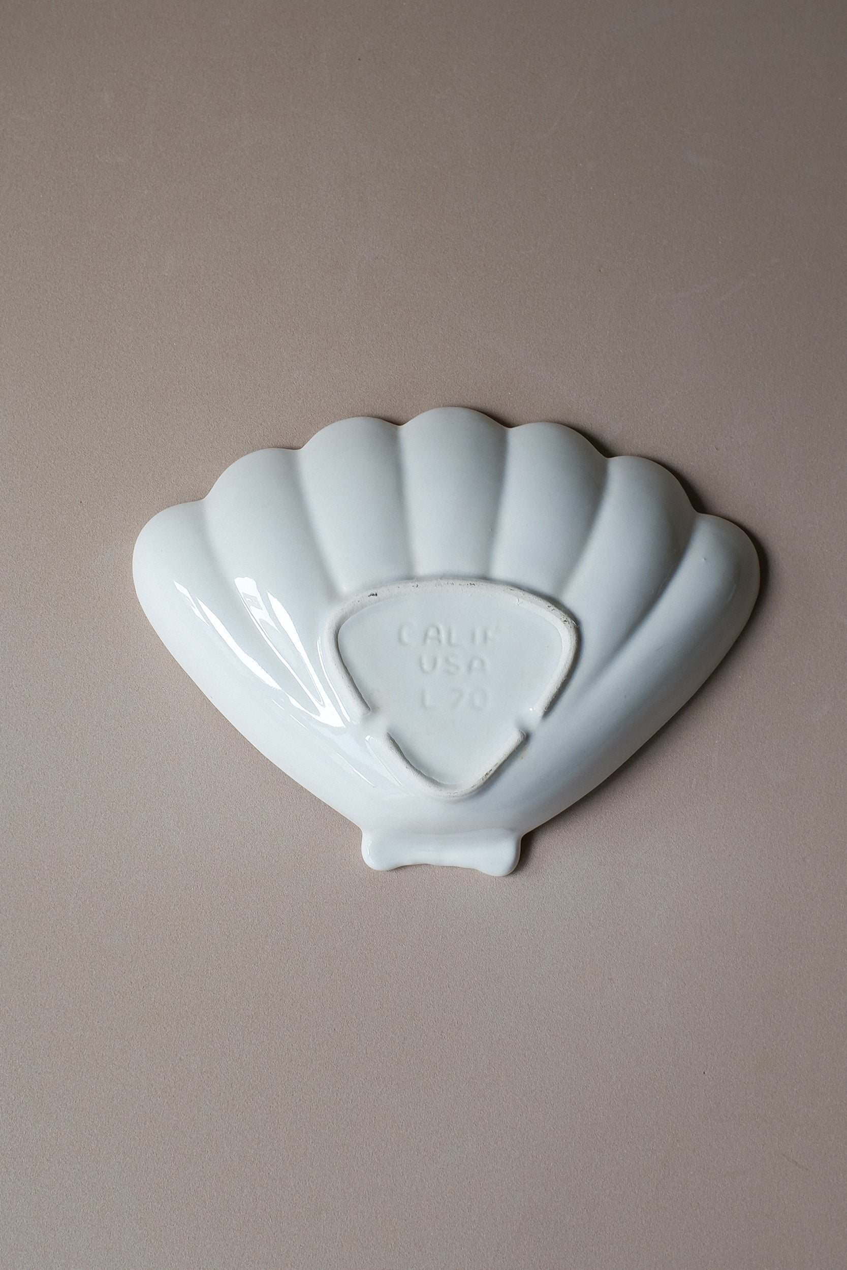 Vintage 貝殼陶瓷盤(2色)