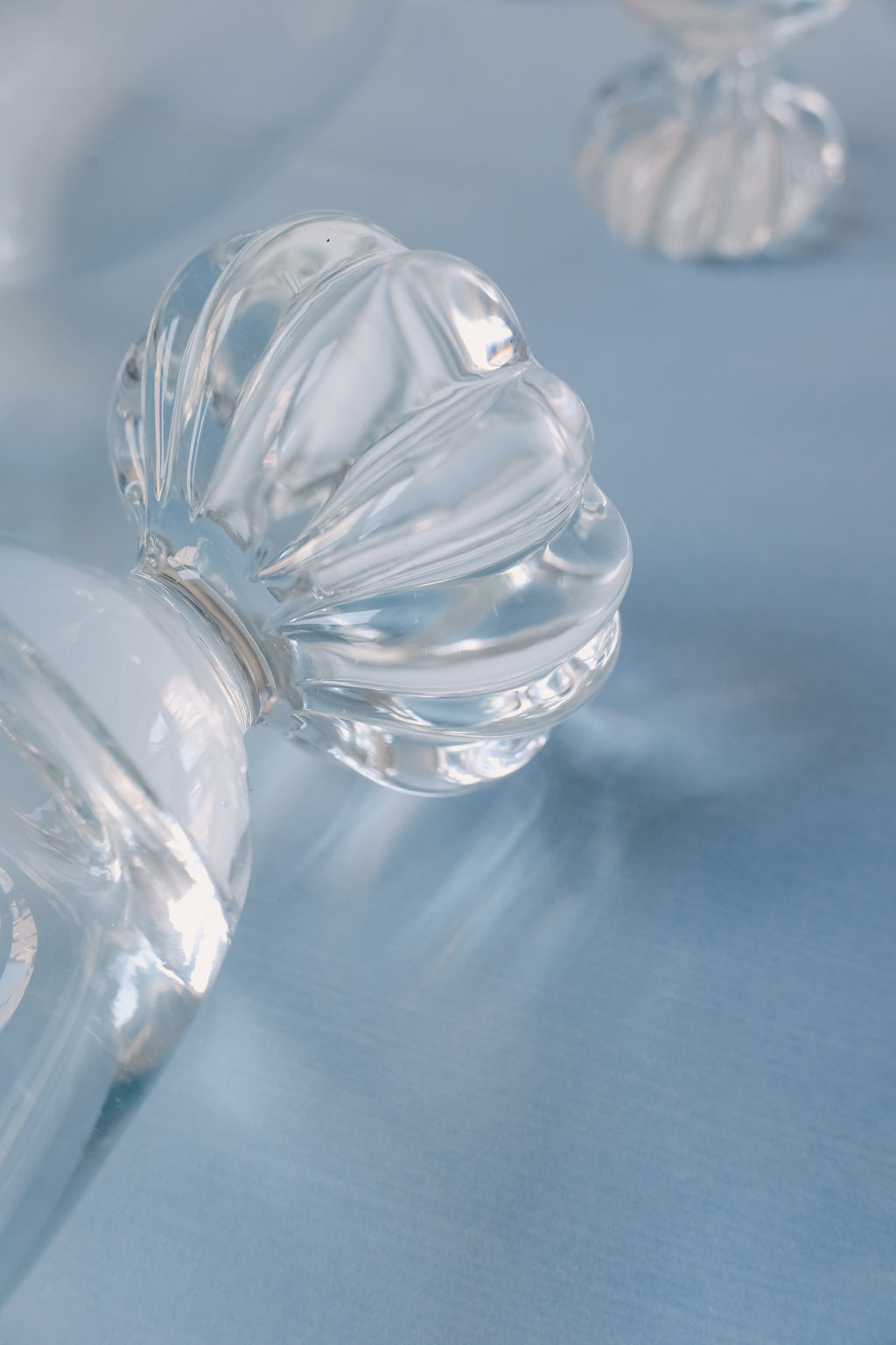 Vintage 南瓜腳玻璃杯