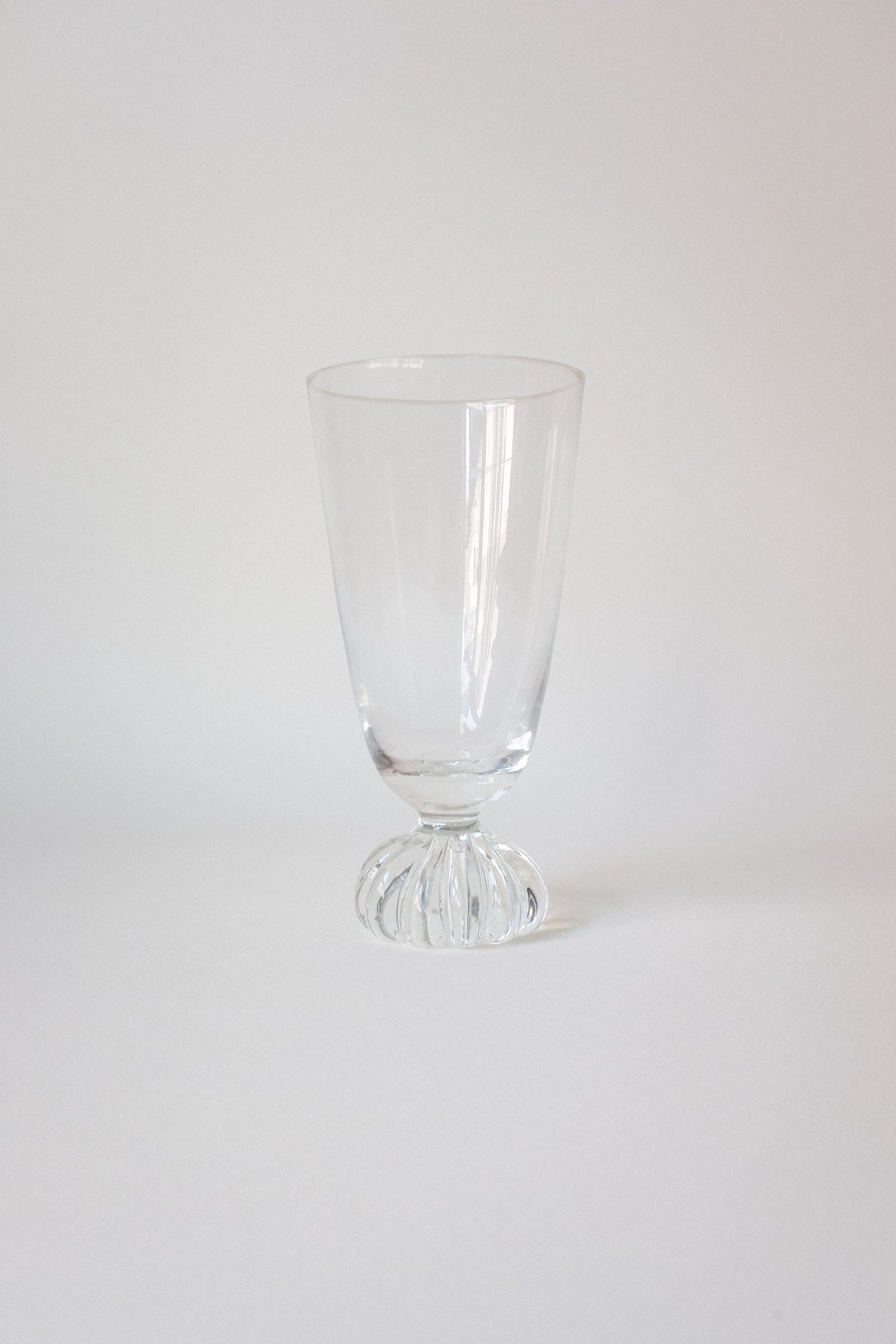 Vintage 南瓜腳玻璃杯