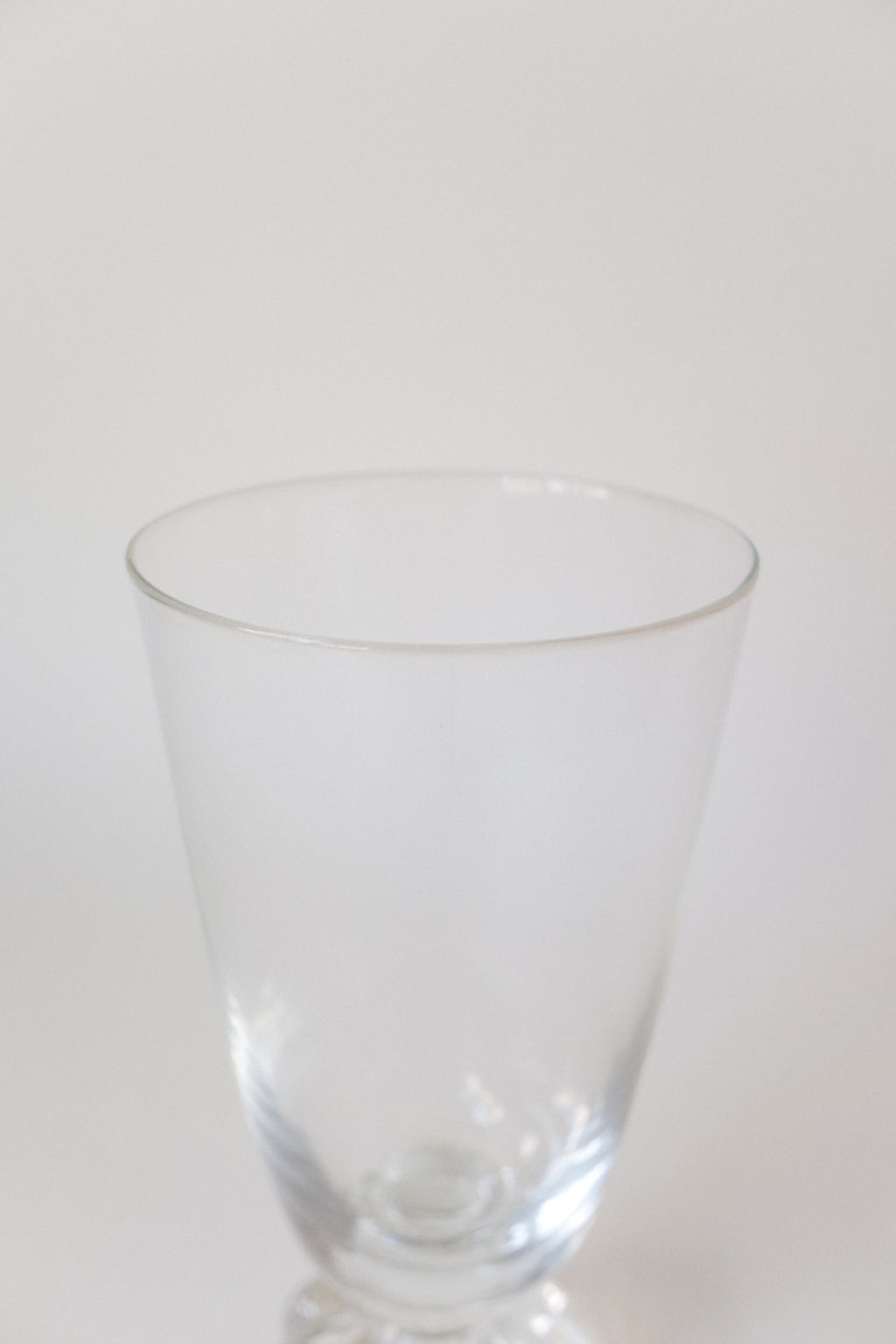 Vintage 南瓜腳玻璃杯