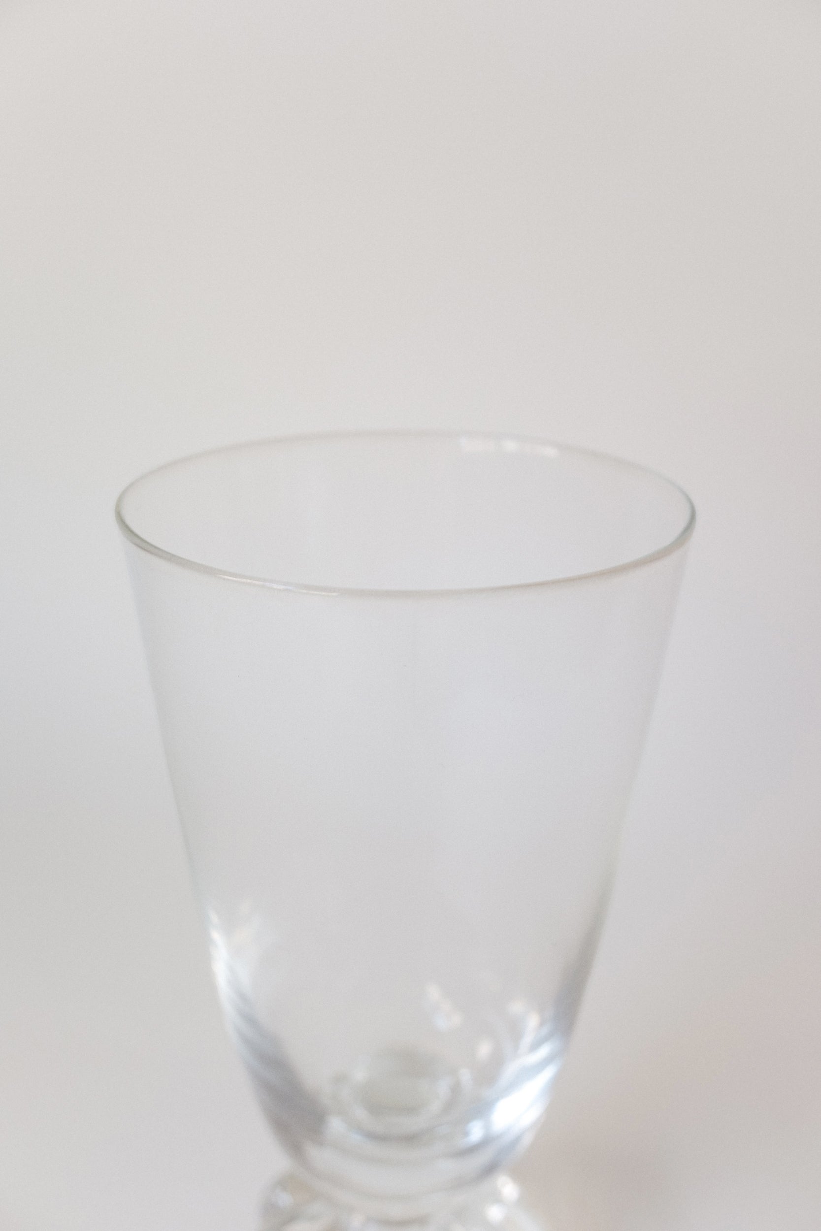 Vintage 南瓜腳玻璃杯