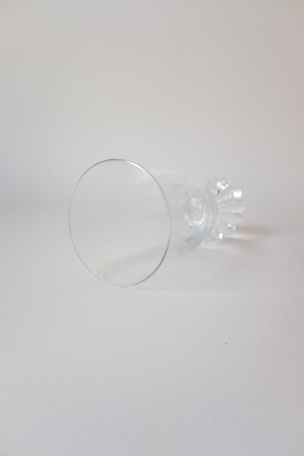 Vintage 南瓜腳玻璃杯