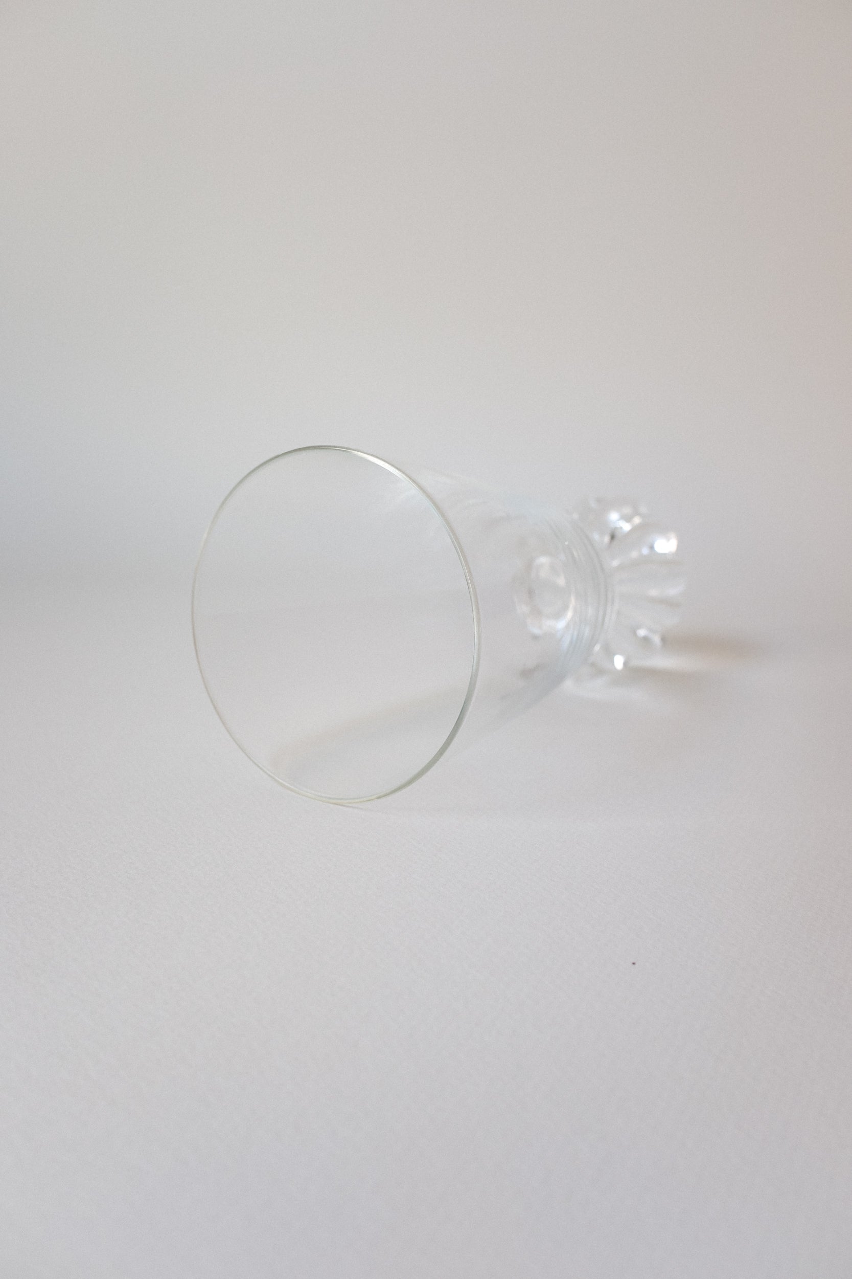 Vintage 南瓜腳玻璃杯