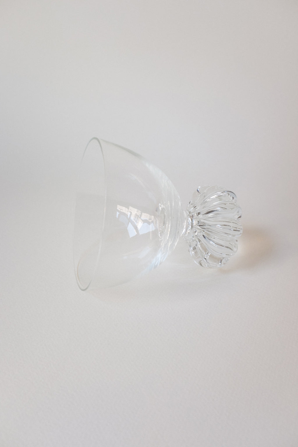 Vintage 南瓜腳玻璃杯