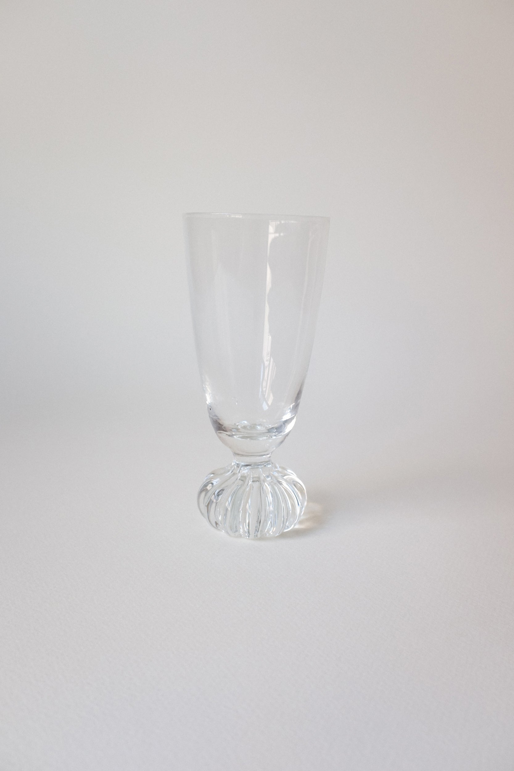 Vintage 南瓜腳玻璃杯