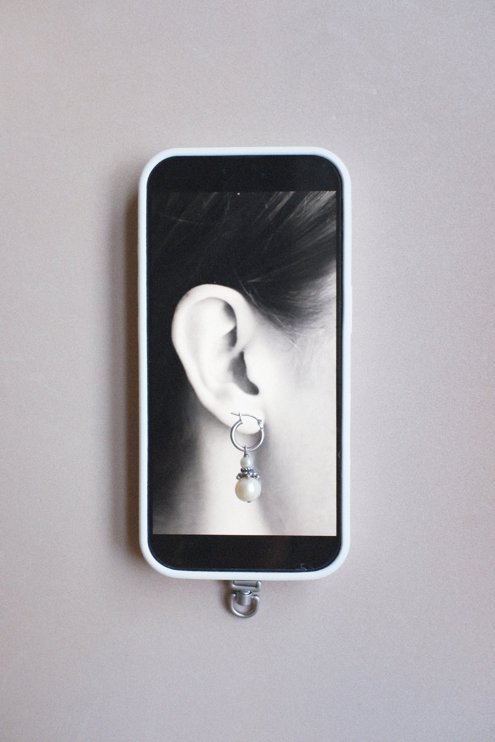 Vintage 珍珠垂墜古董耳環