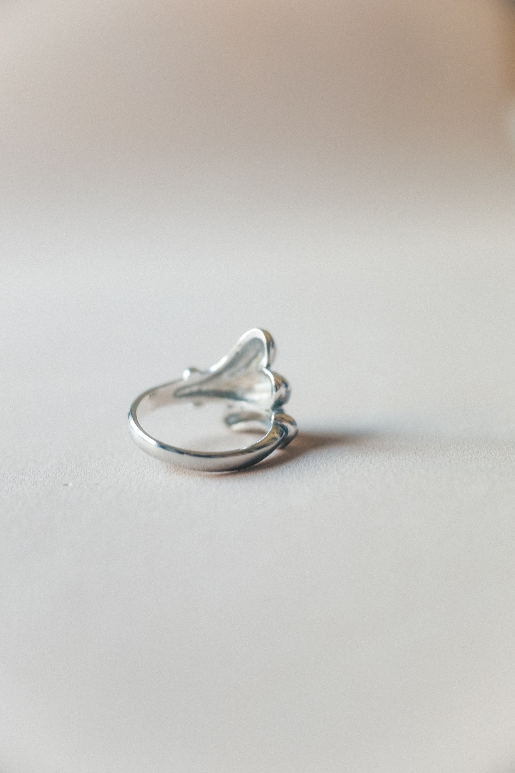 Vintage 流線925銀古董戒指