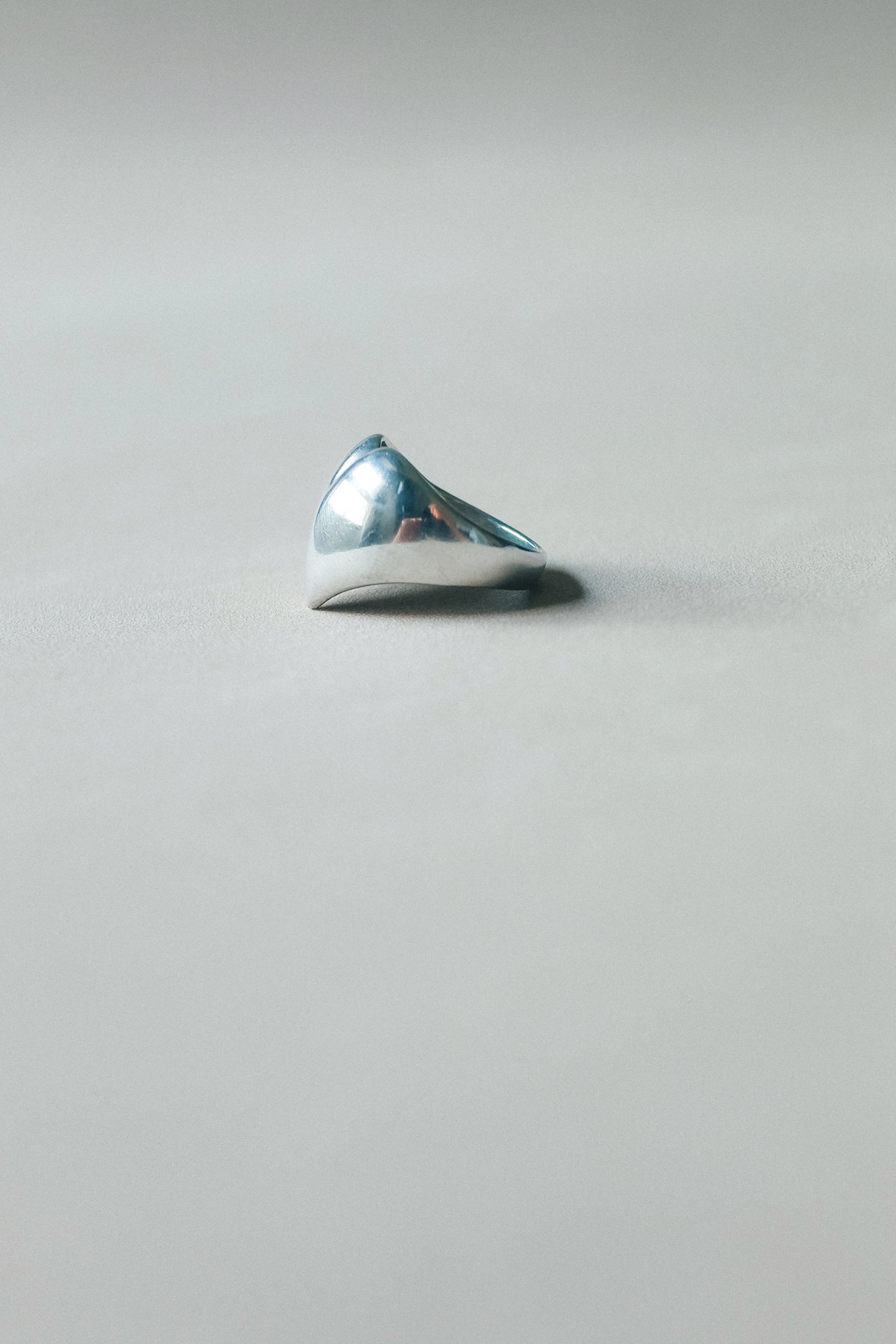 Vintage 寬心925銀古董戒指