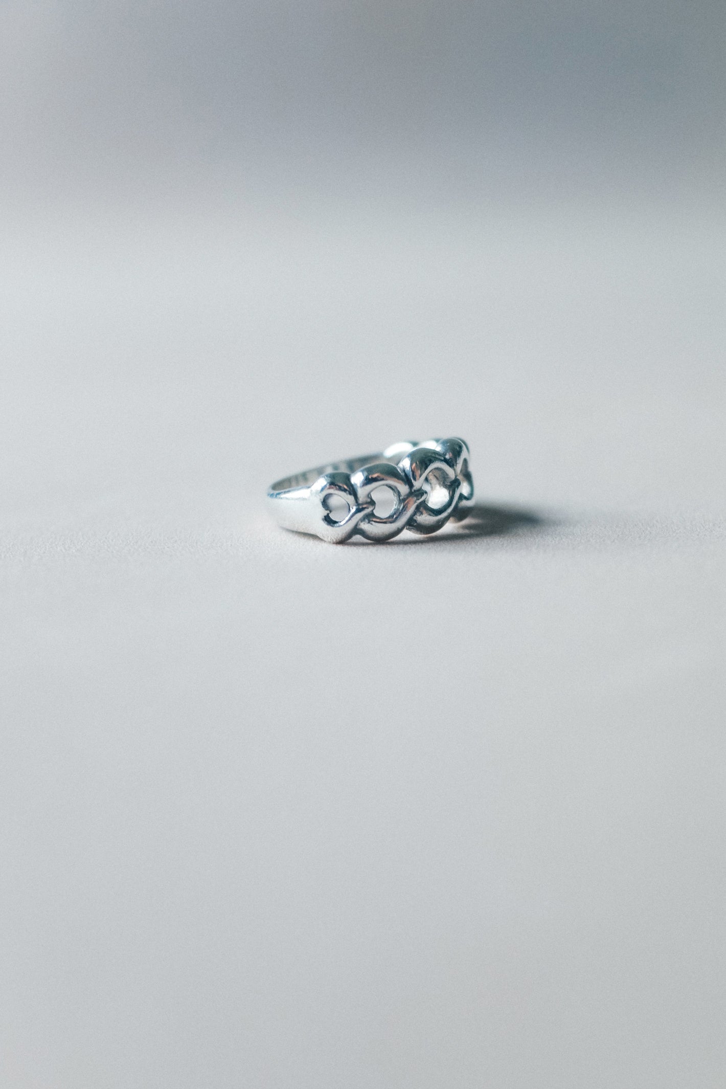 Vintage 圈型925銀古董戒指