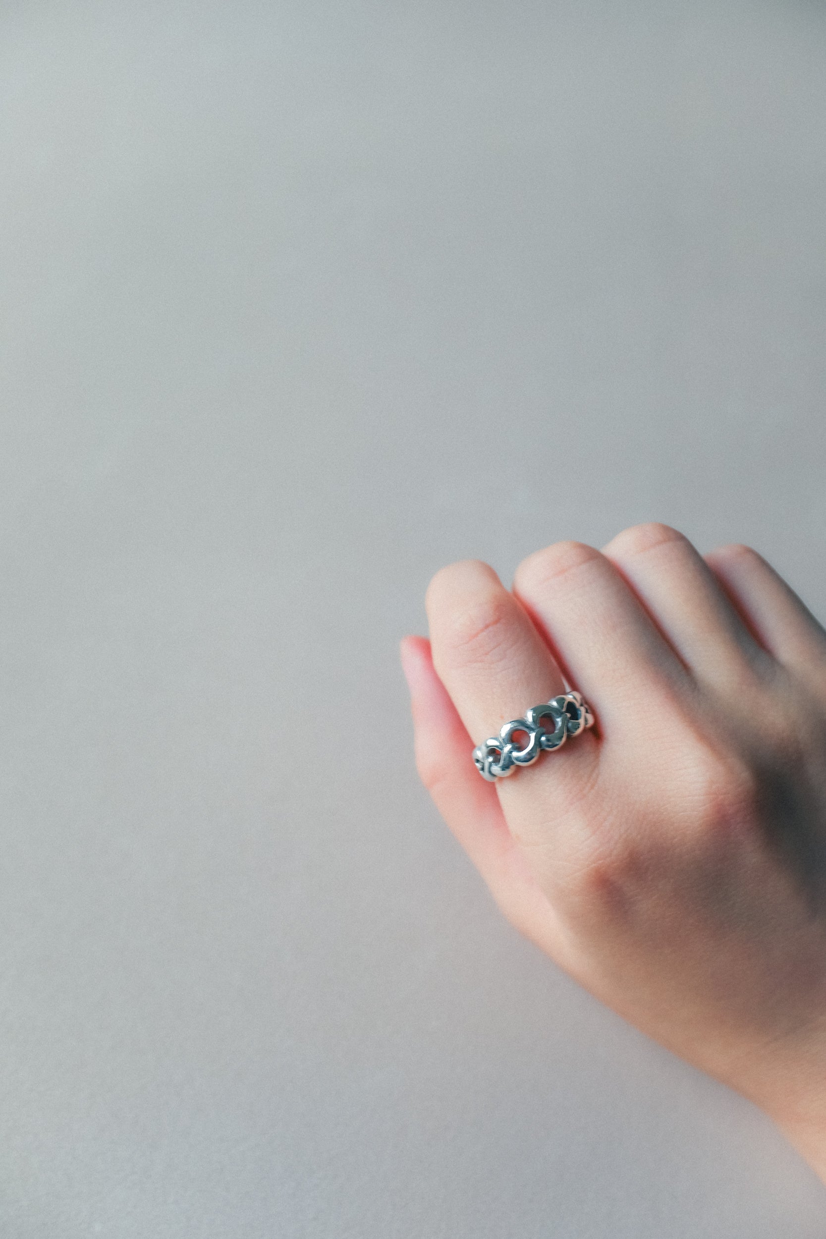 Vintage 圈型925銀古董戒指