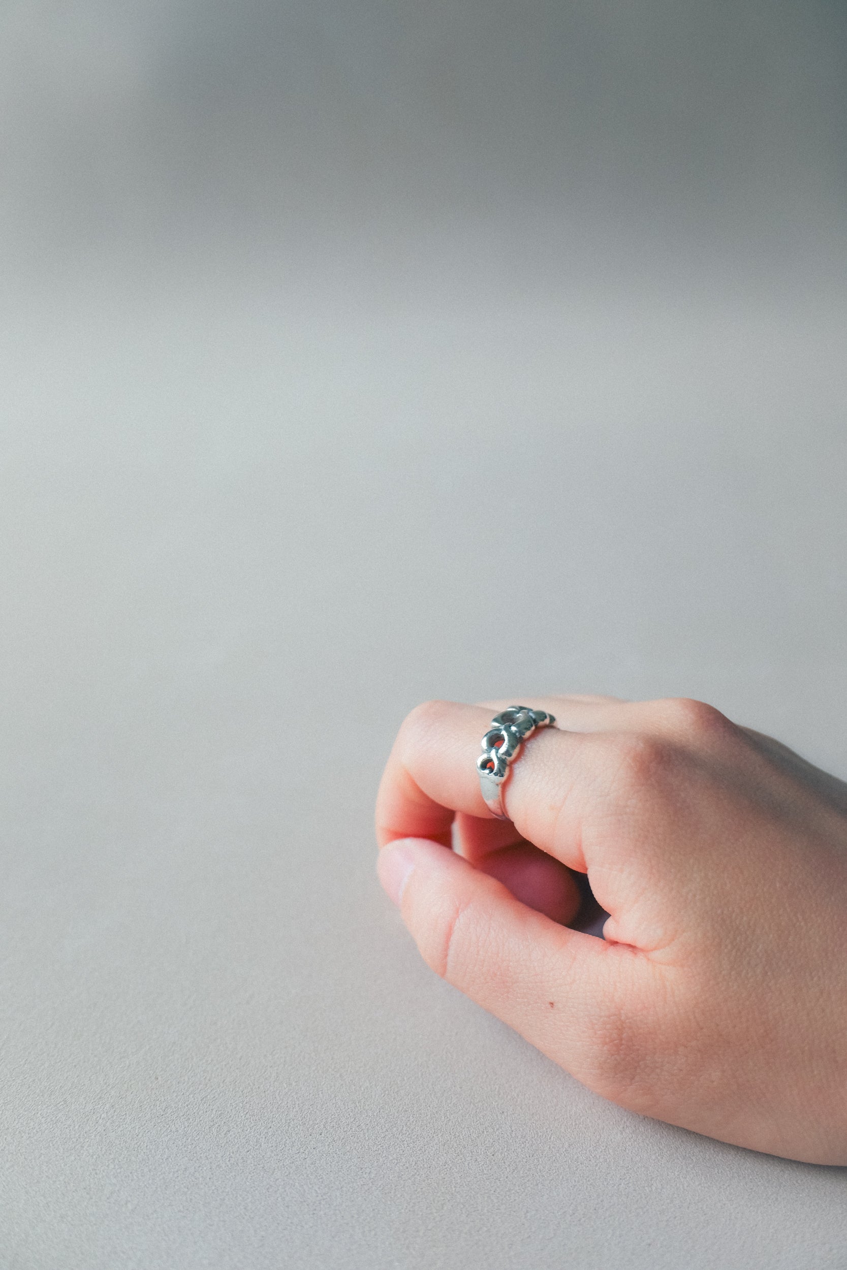 Vintage 圈型925銀古董戒指