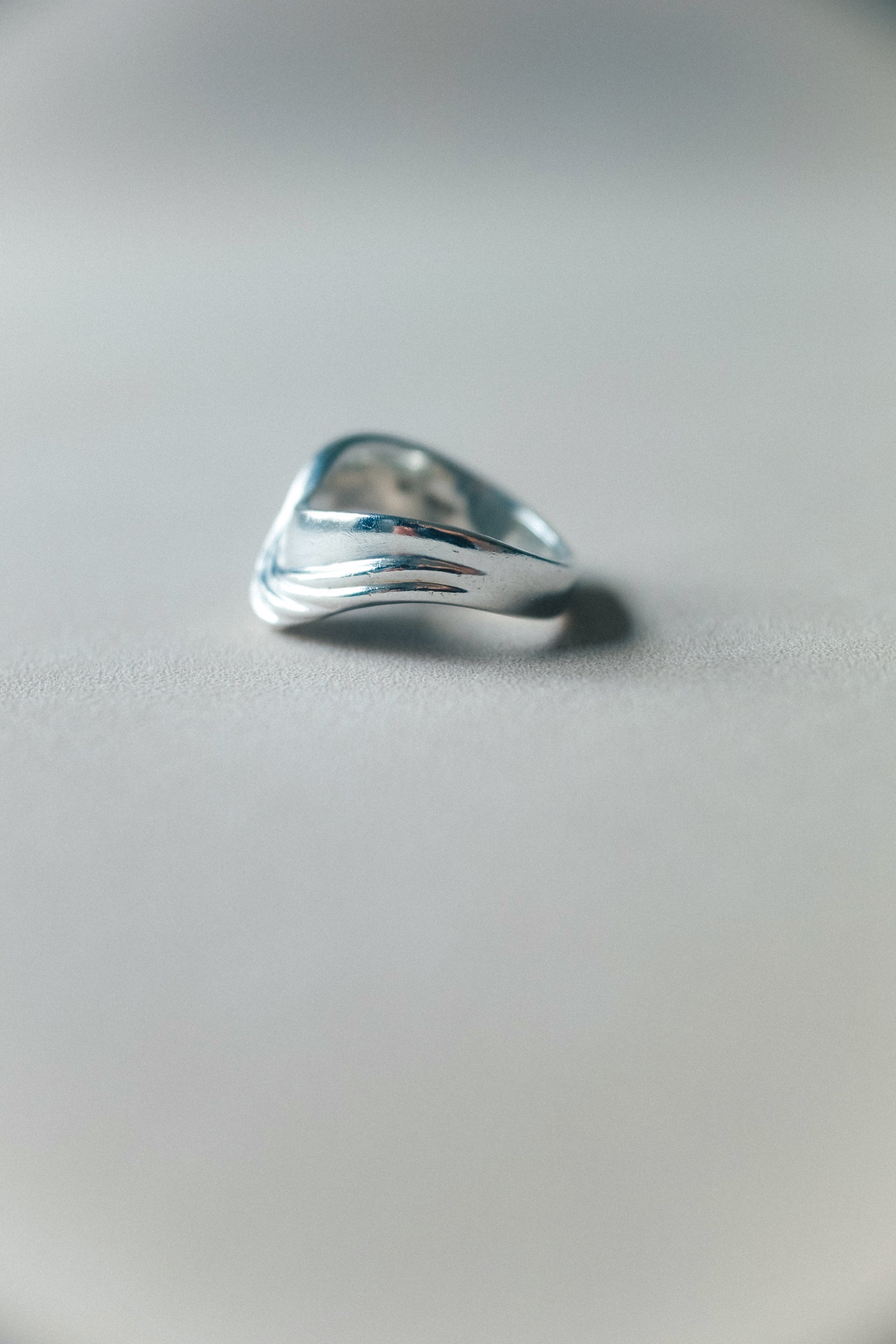 Vintage 曲線925銀古董戒指