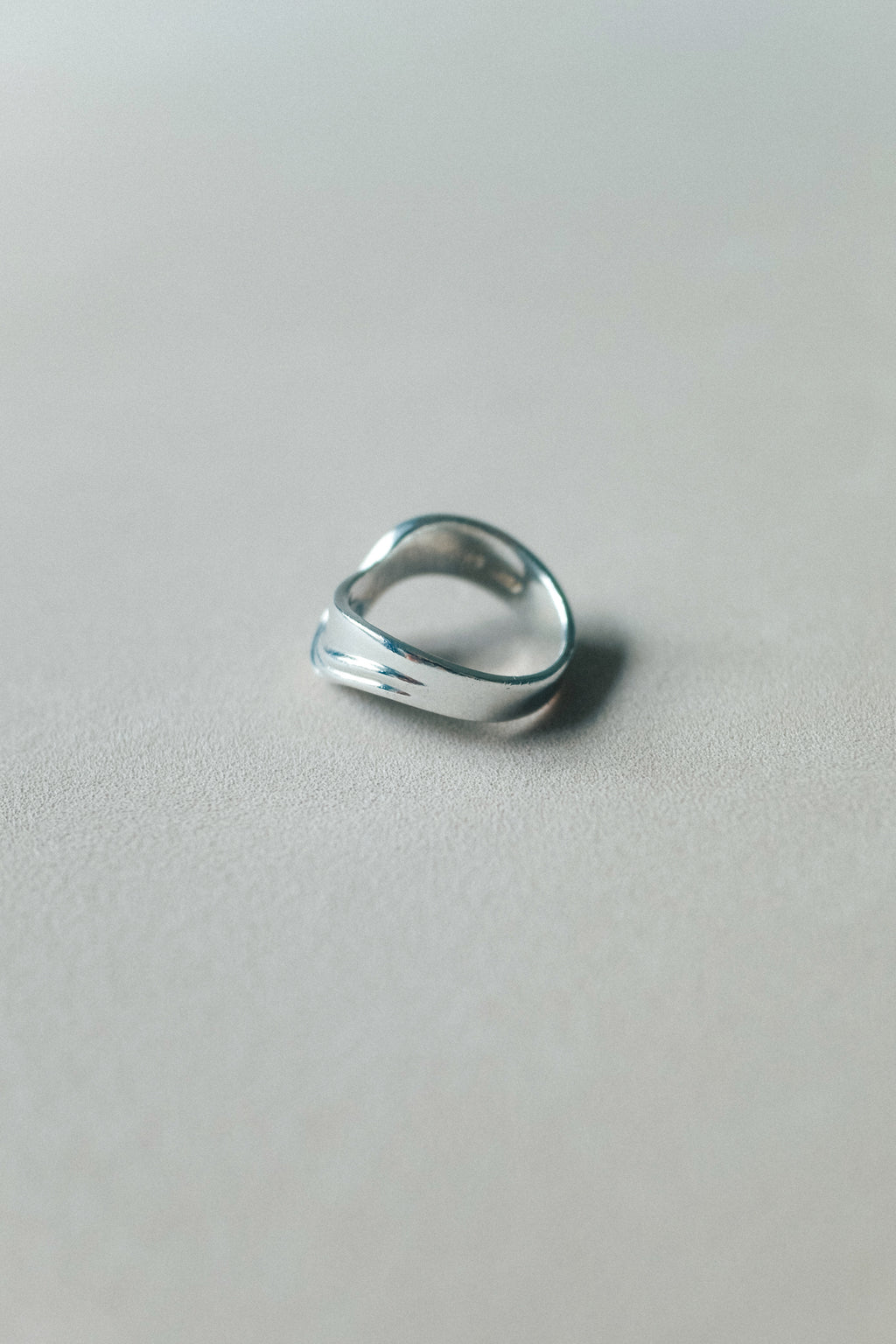 Vintage 曲線925銀古董戒指