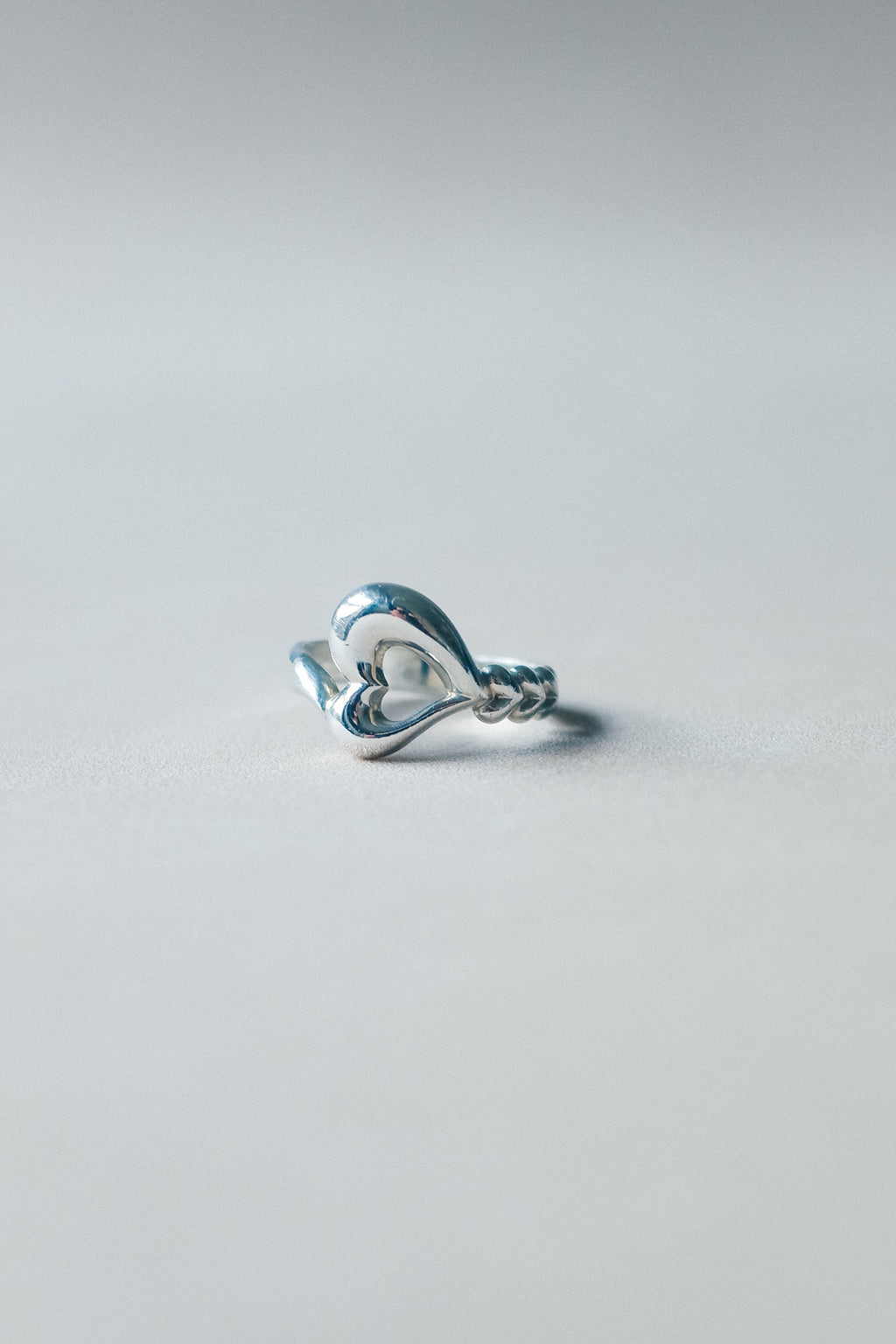 Vintage 心心925銀古董戒指