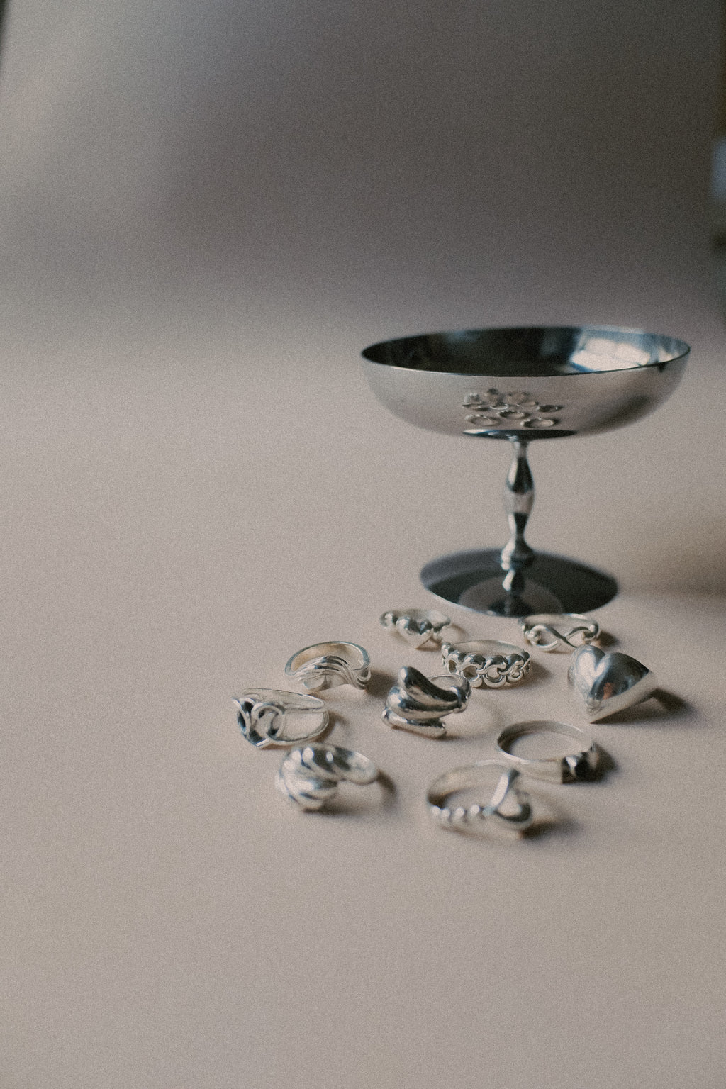 Vintage 圓弧高腳杯