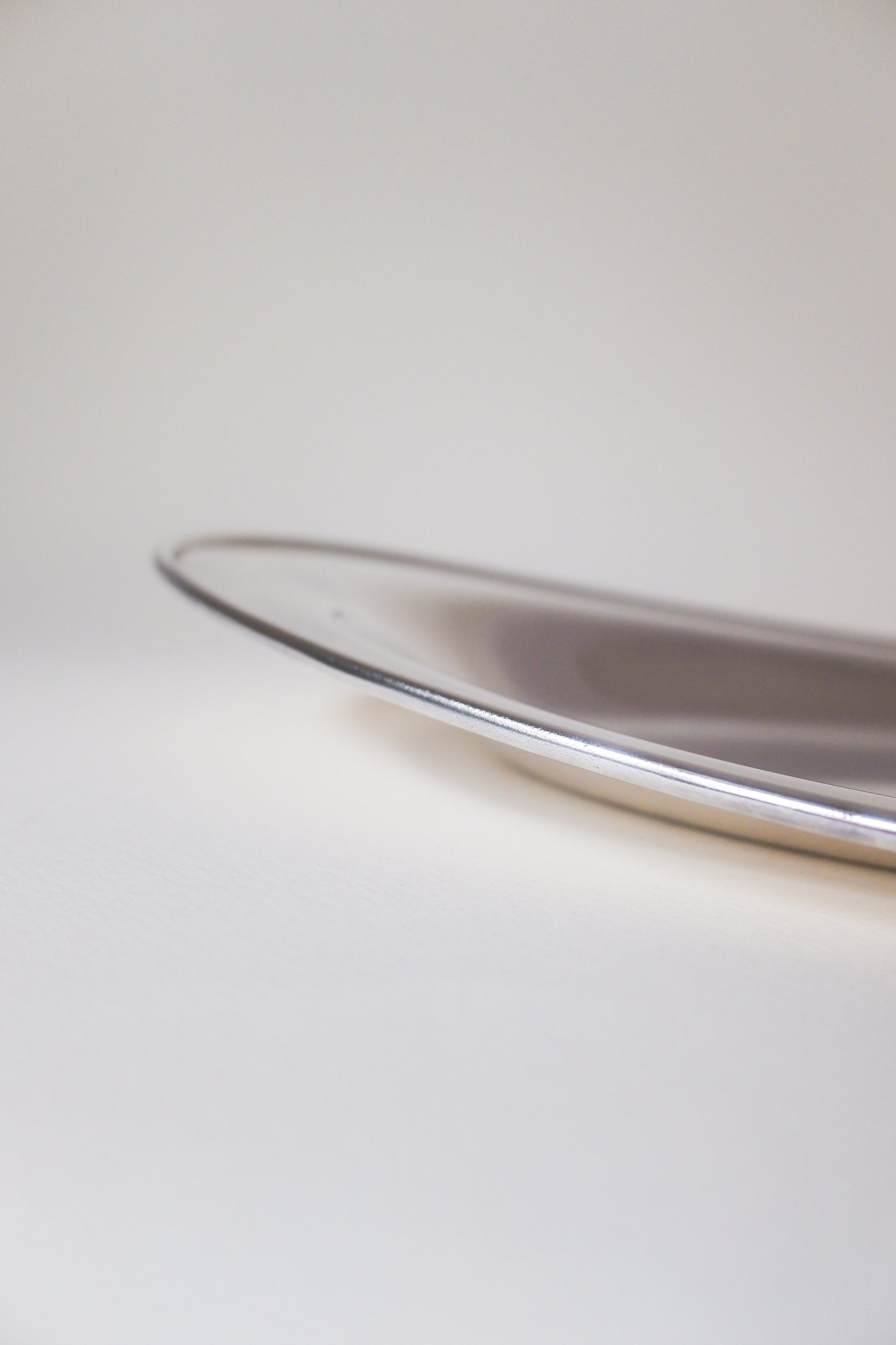 Vintage 鍍銀橢圓映光大盤