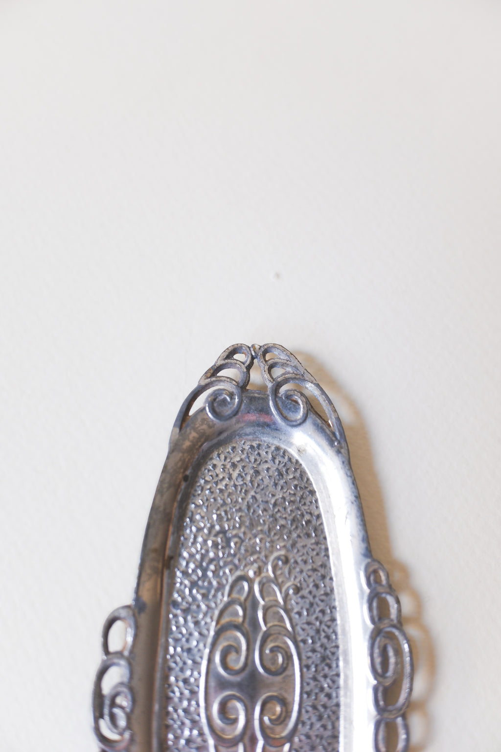 Vintage 鍍銀鏤空迷你盤