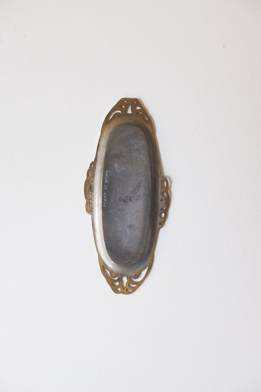 Vintage 鍍銀鏤空迷你盤