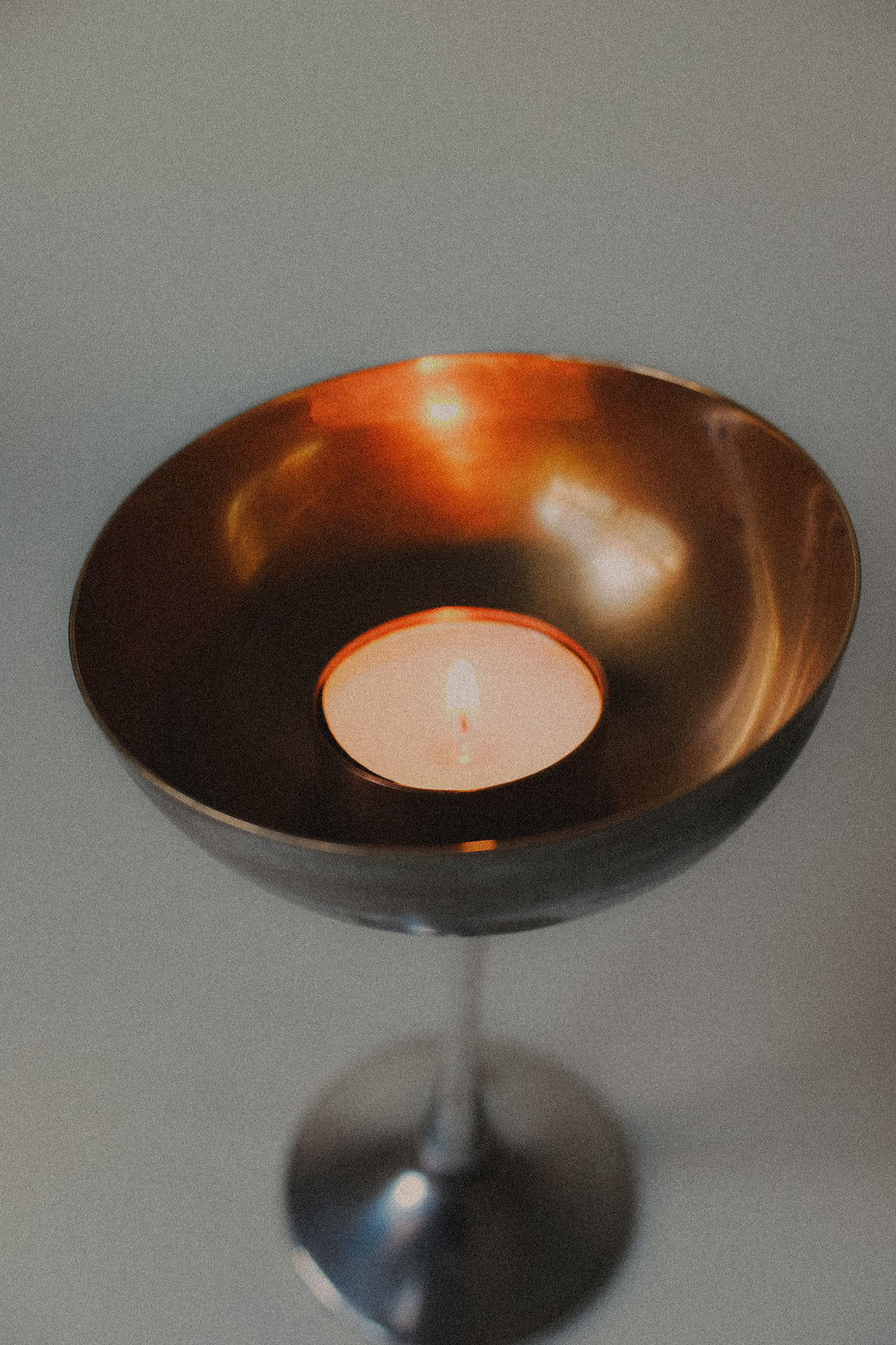 Vintage 鍍銀高腳碗形托杯