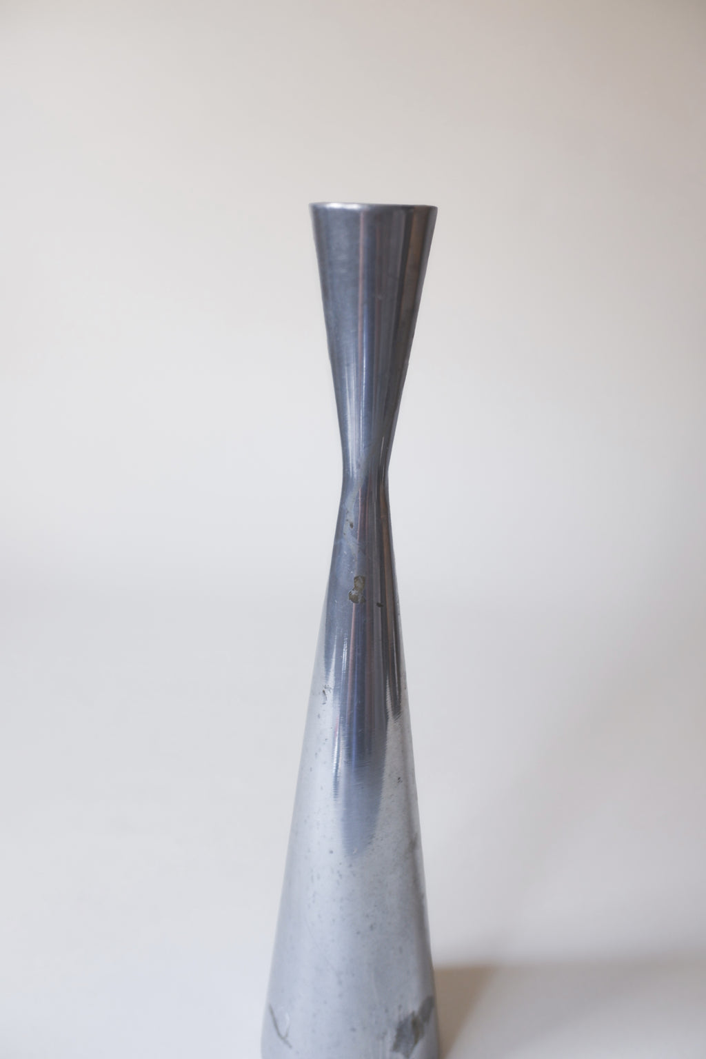 Vintage 銀色長燭台