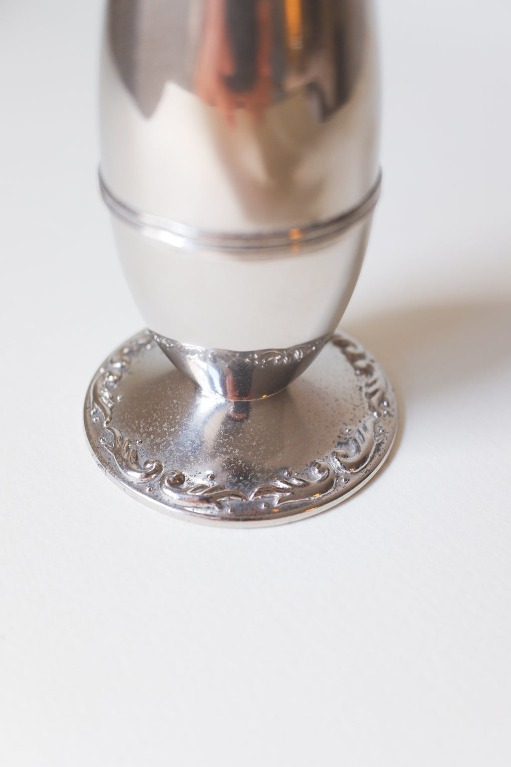 Vintage 鍍銀細身花器