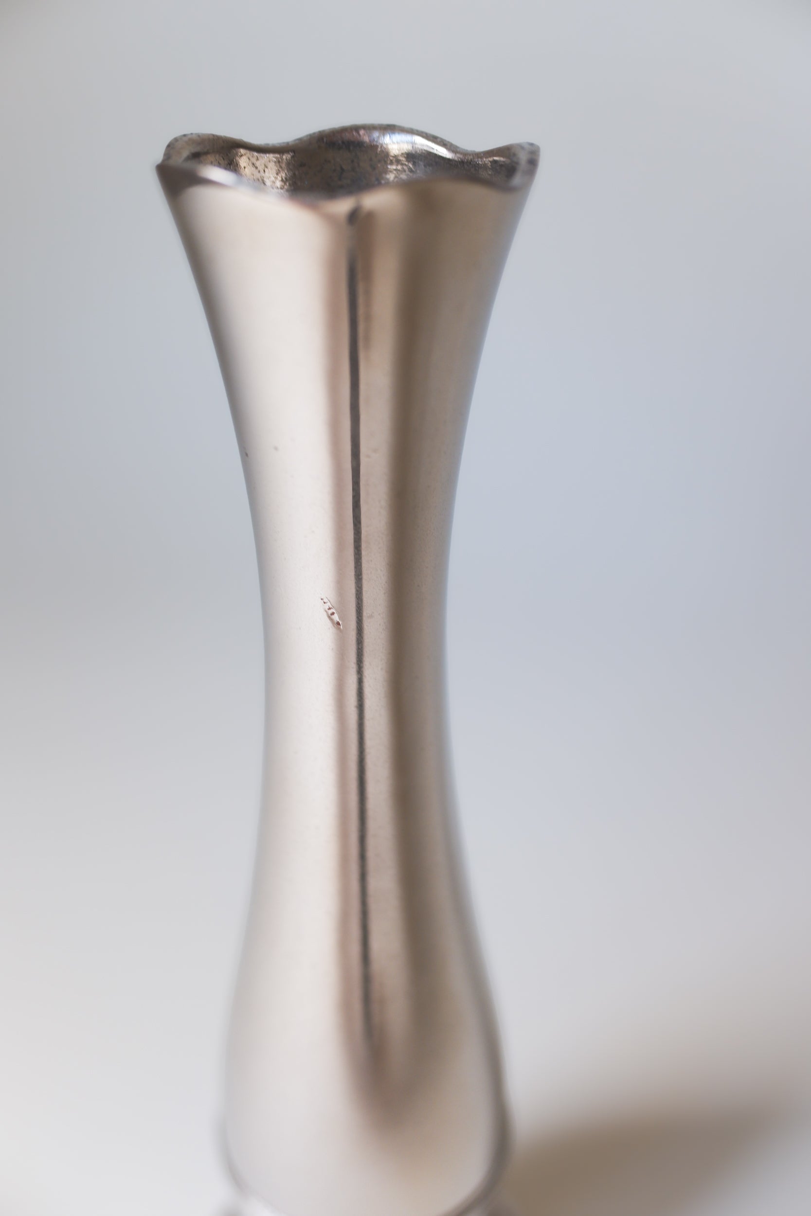 Vintage 鍍銀細身花器