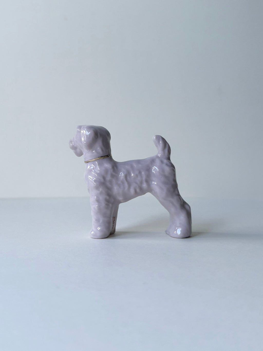 Vintage ceramic figurine｜日本抽象陶瓷狗狗