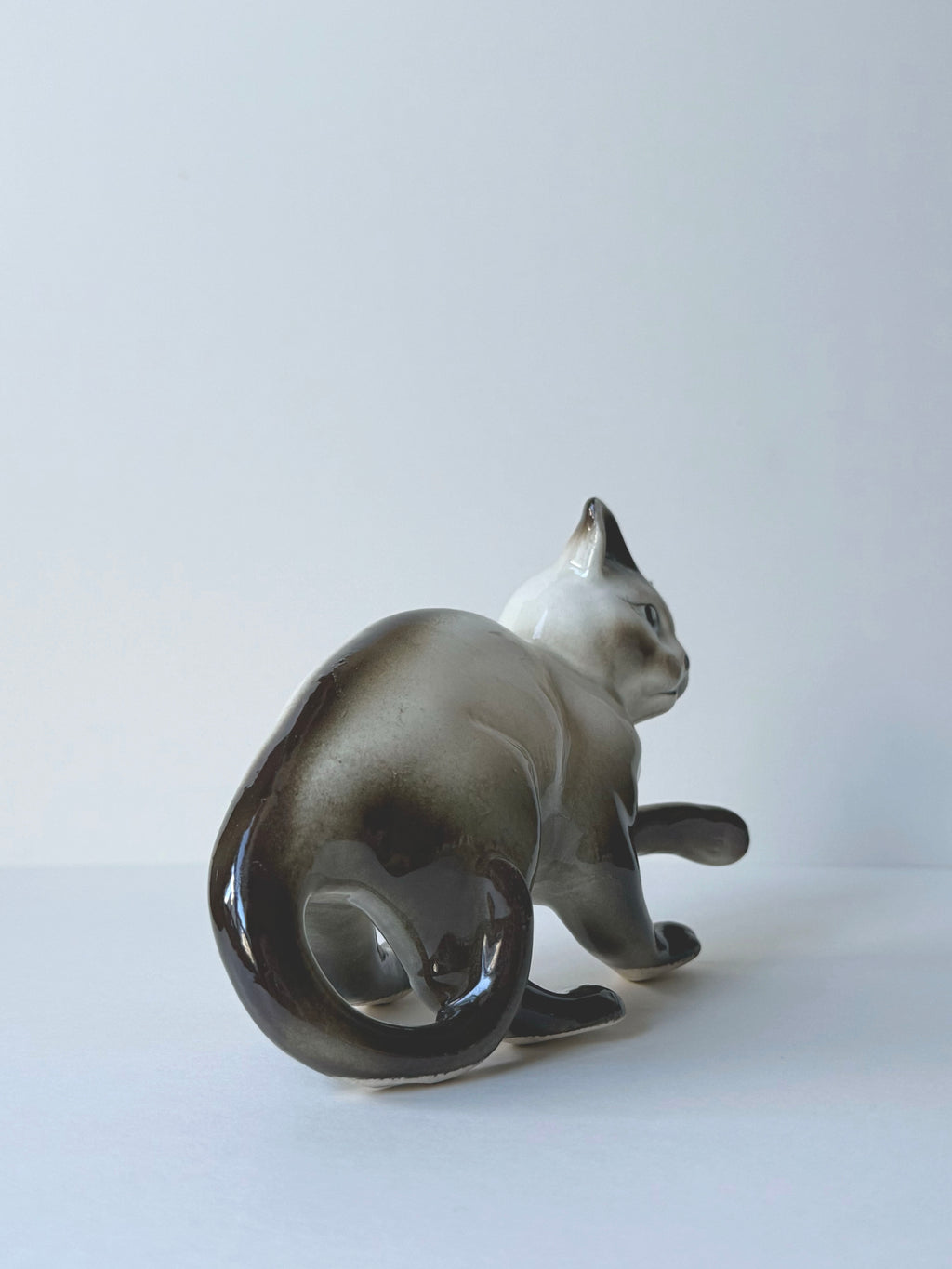 Vintage ceramic figurine｜名貴的陶瓷暹羅貓貓