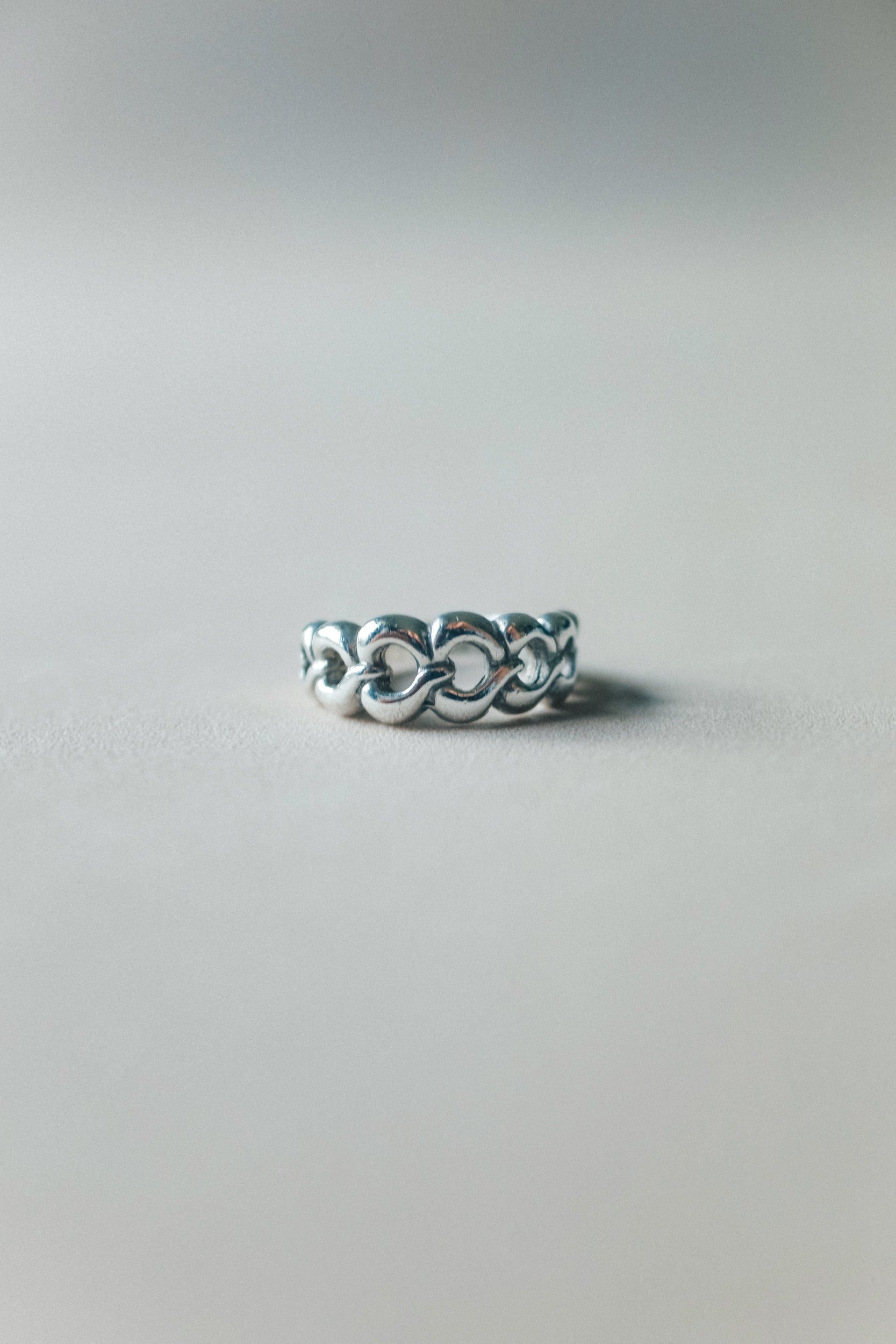 Vintage 圈型925銀古董戒指